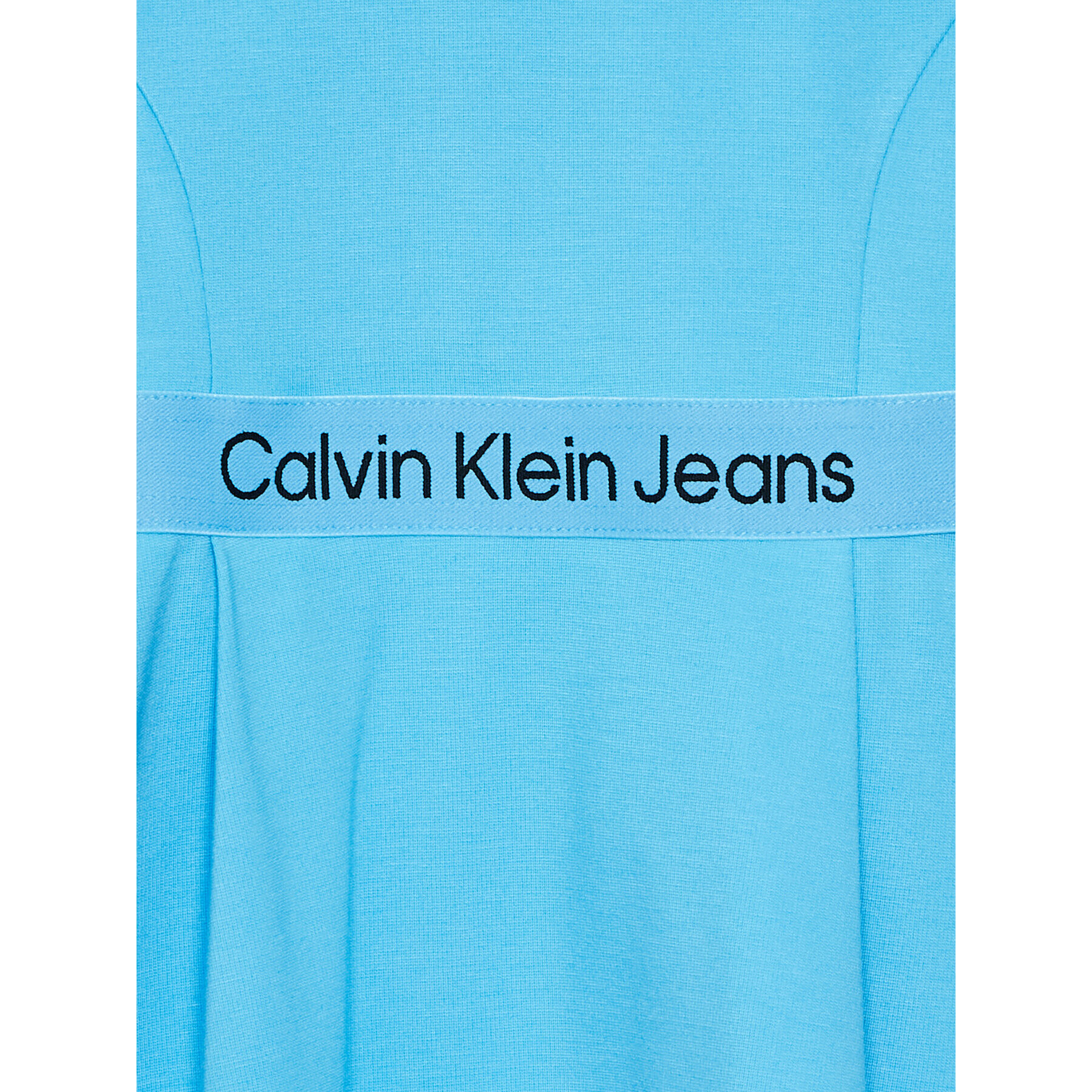 Calvin Klein Jeans Každodenní šaty Logo Tape IG0IG01960 Modrá Regular Fit - Pepit.cz