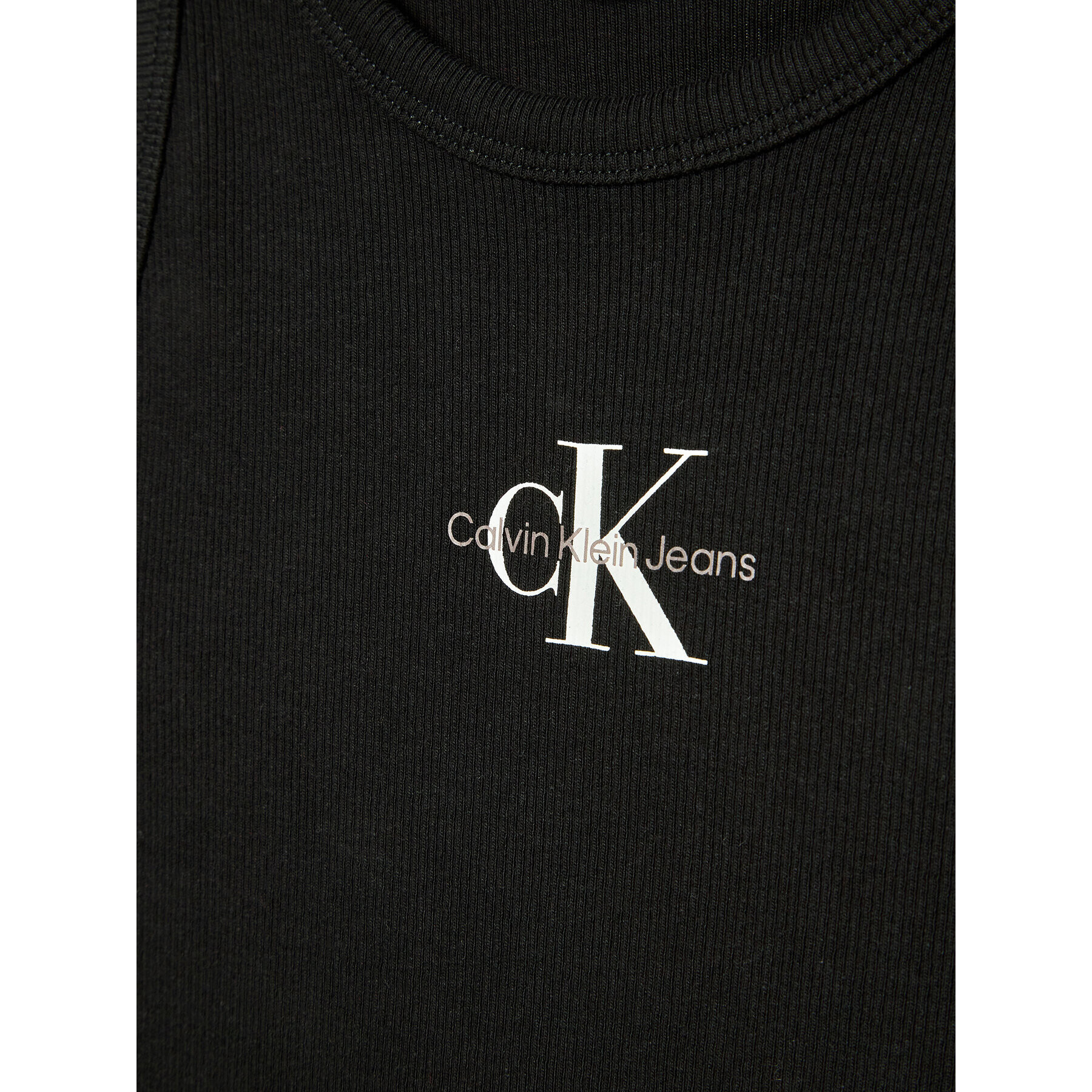 Calvin Klein Jeans Každodenní šaty Monogram IG0IG01362 Černá Slim Fit - Pepit.cz