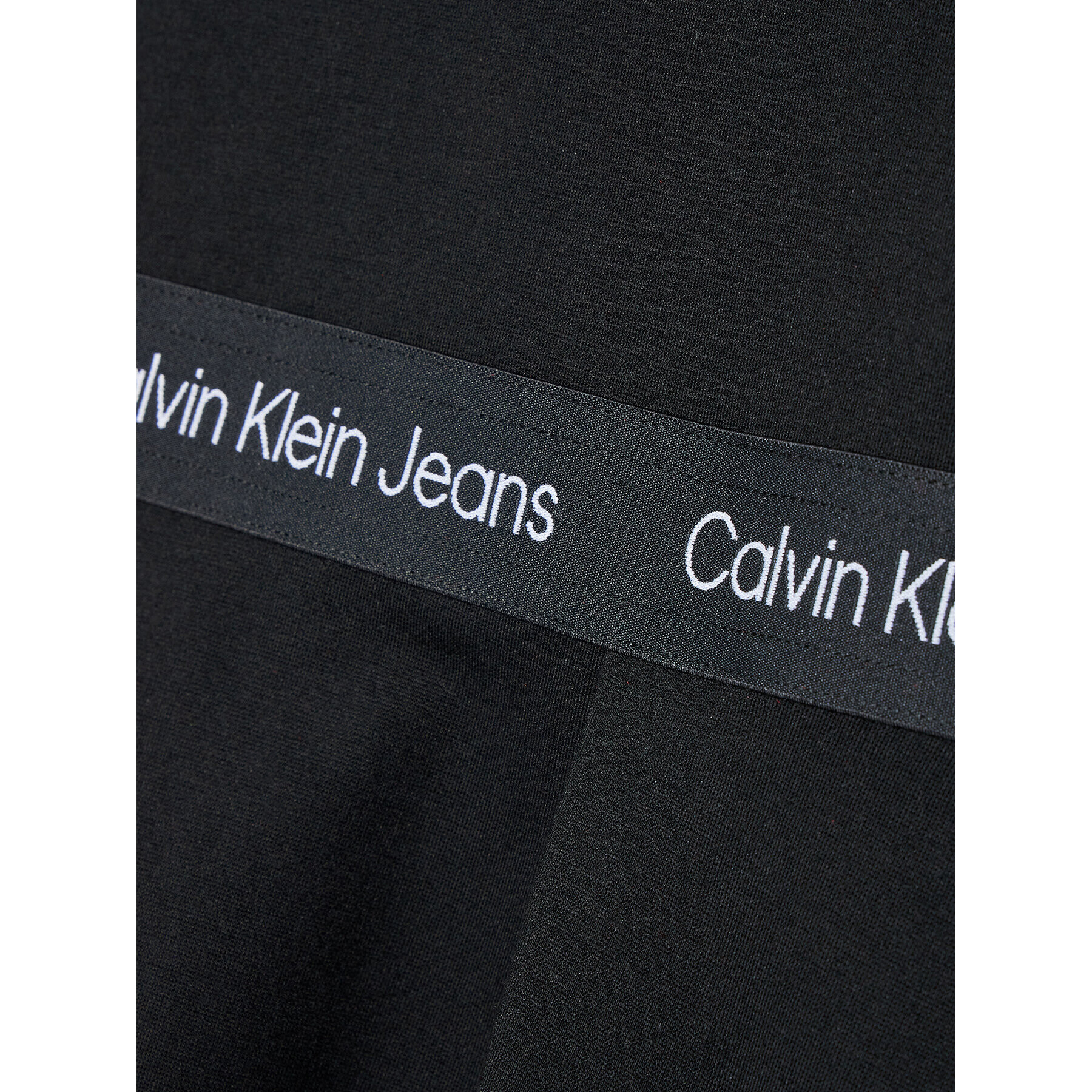 Calvin Klein Jeans Každodenní šaty Punto Logo IG0IG01564 Černá Regular Fit - Pepit.cz