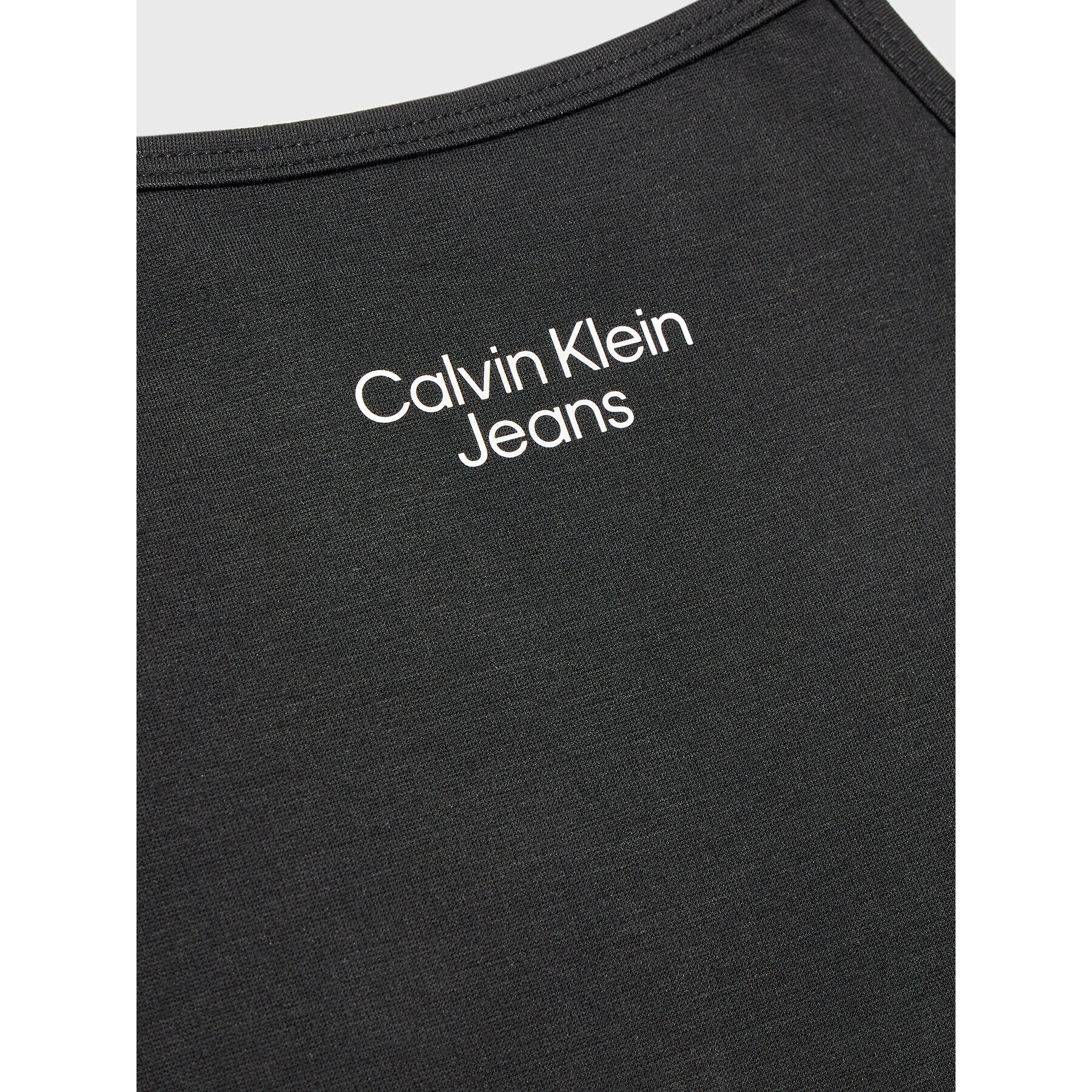 Calvin Klein Jeans Každodenní šaty Stack Logo IG0IG01963 Černá Regular Fit - Pepit.cz