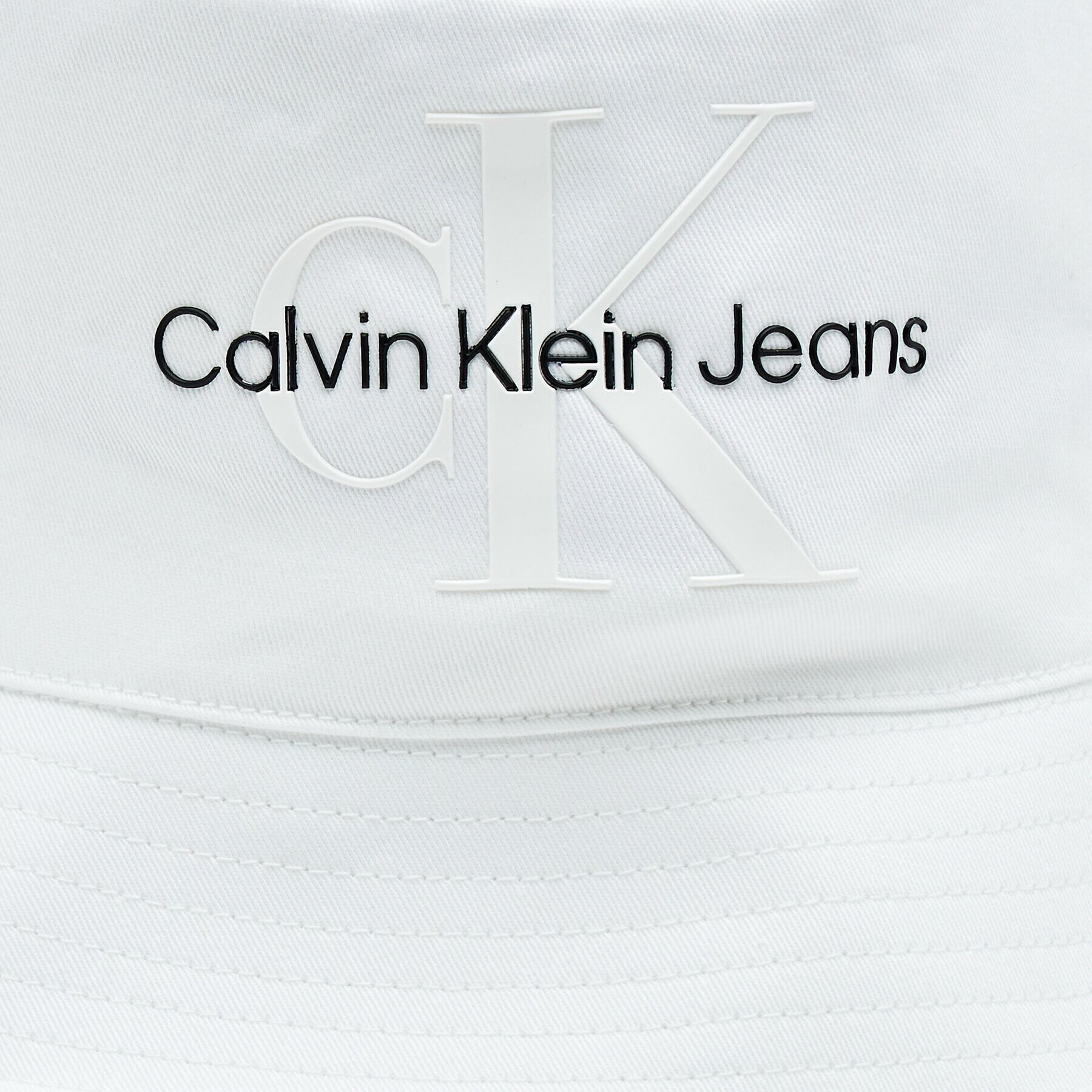 Calvin Klein Jeans Klobouk Bucket Monogram K60K610715 Bílá - Pepit.cz