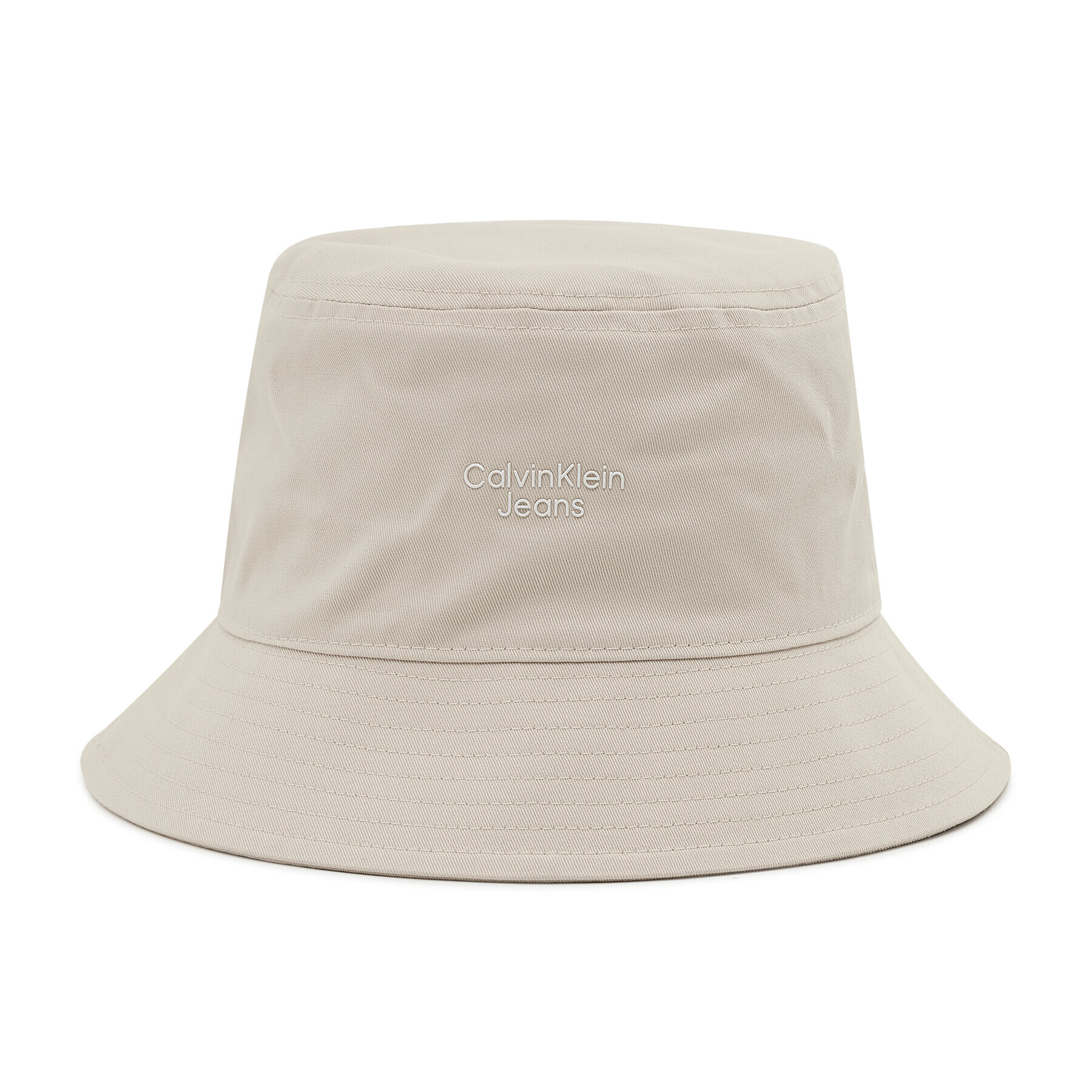 Calvin Klein Jeans Klobouk Dynamic Bucket Hat K60K609385 Béžová - Pepit.cz