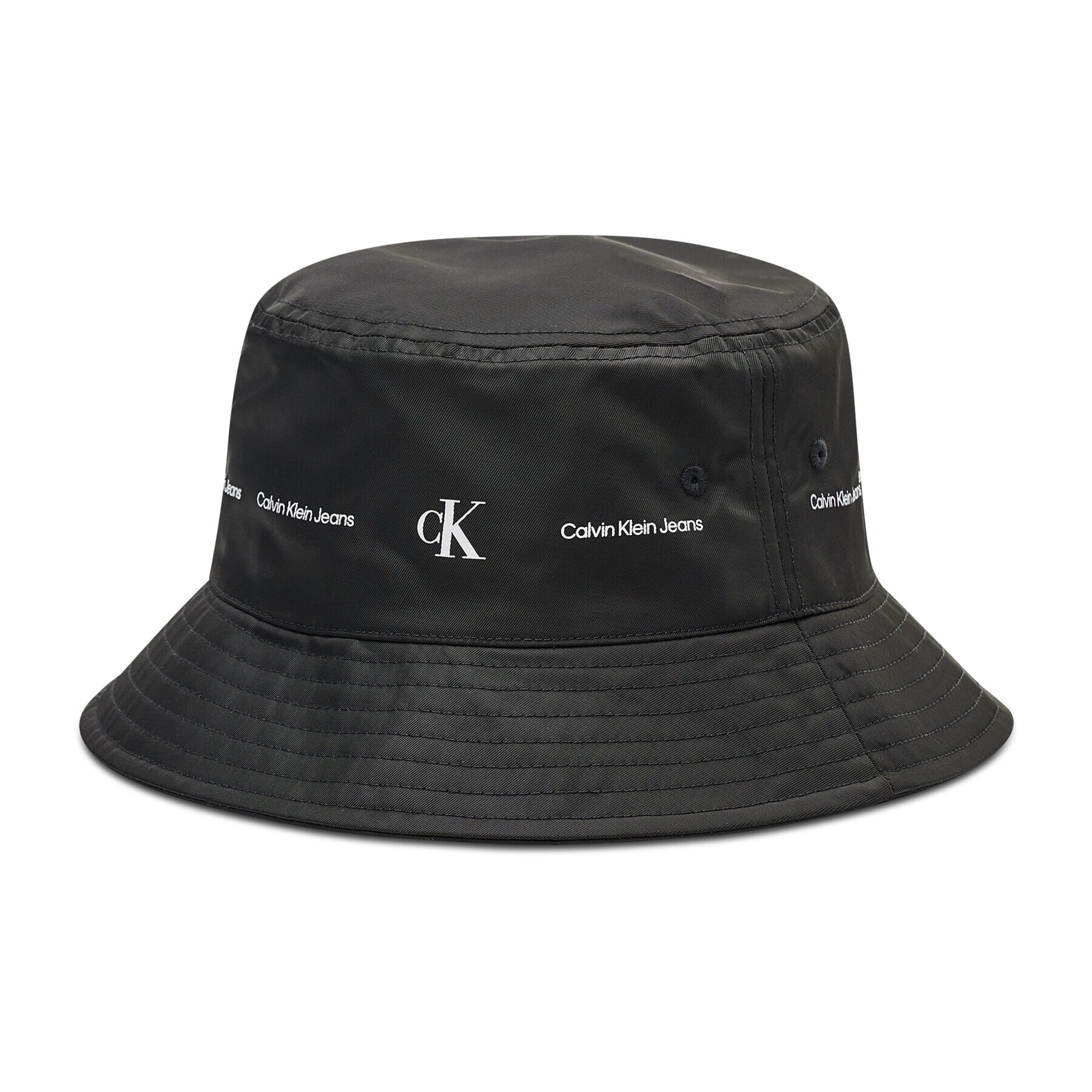 Calvin Klein Jeans Klobouk Stripe Logo Bucket K50K508972 Černá - Pepit.cz