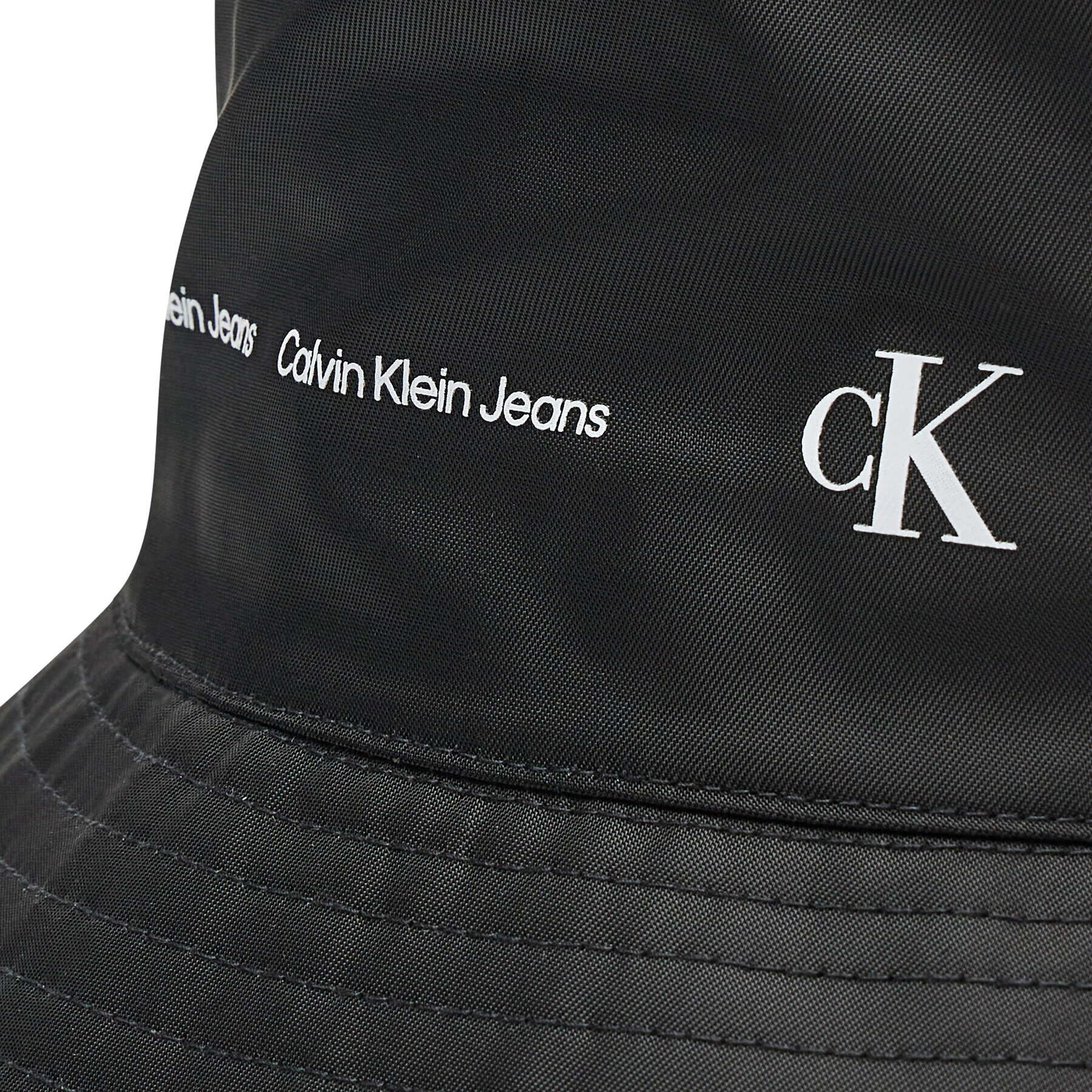 Calvin Klein Jeans Klobouk Stripe Logo Bucket K50K508972 Černá - Pepit.cz