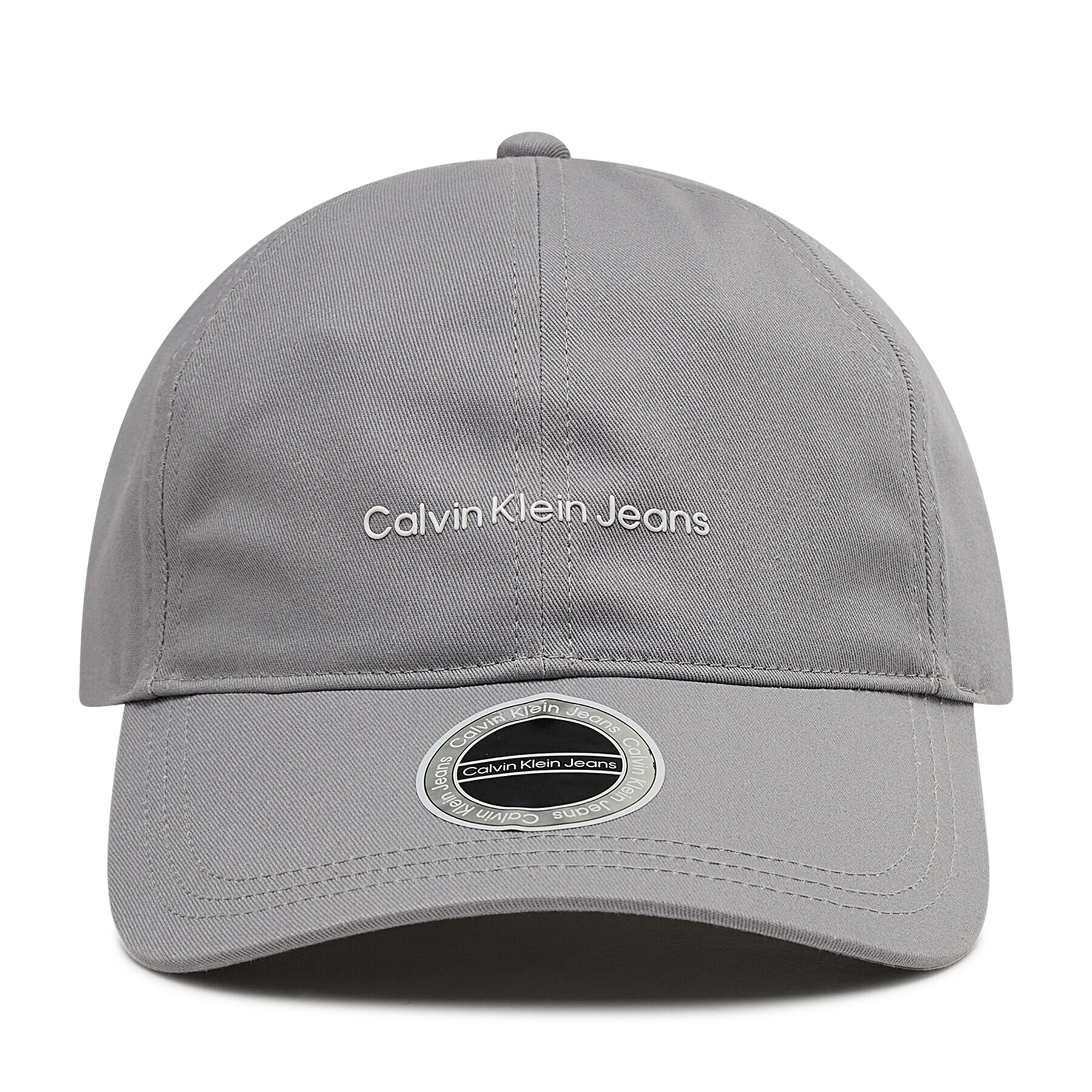 Calvin Klein Jeans Kšiltovka Institutional Tpu Cap K50K508135 Šedá - Pepit.cz