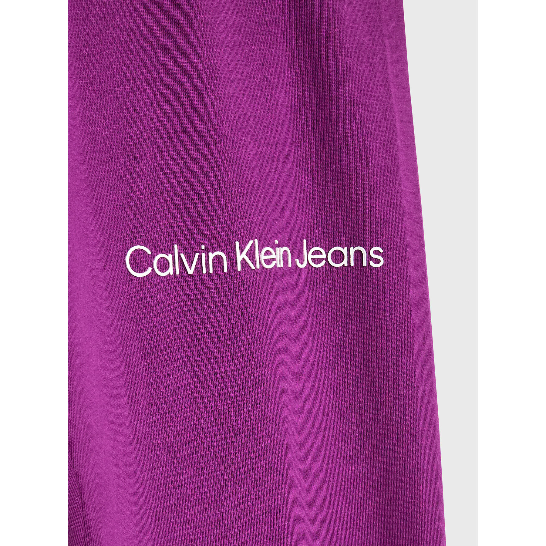 Calvin Klein Jeans Legíny Logo IG0IG01510 Fialová Slim Fit - Pepit.cz