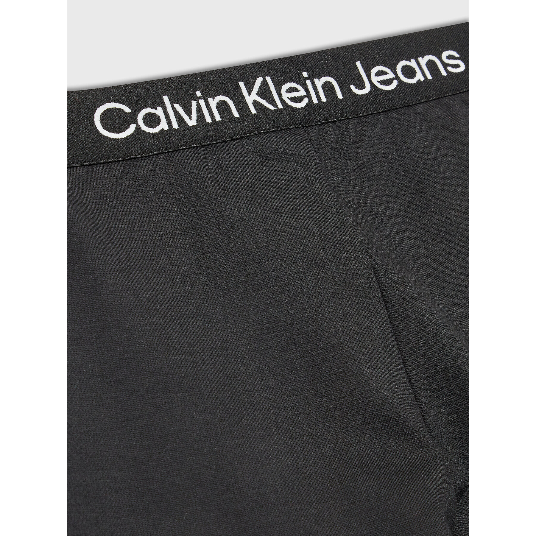 Calvin Klein Jeans Legíny Logo Tape IG0IG01986 Černá Slim Fit - Pepit.cz