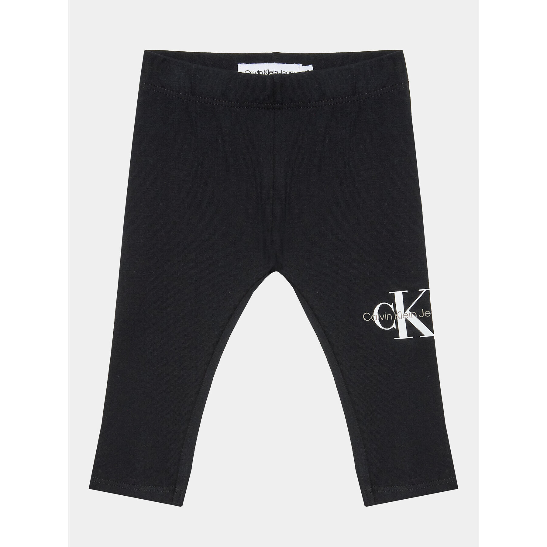 Calvin Klein Jeans Legíny Monogram IN0IN00081 Černá Slim Fit - Pepit.cz