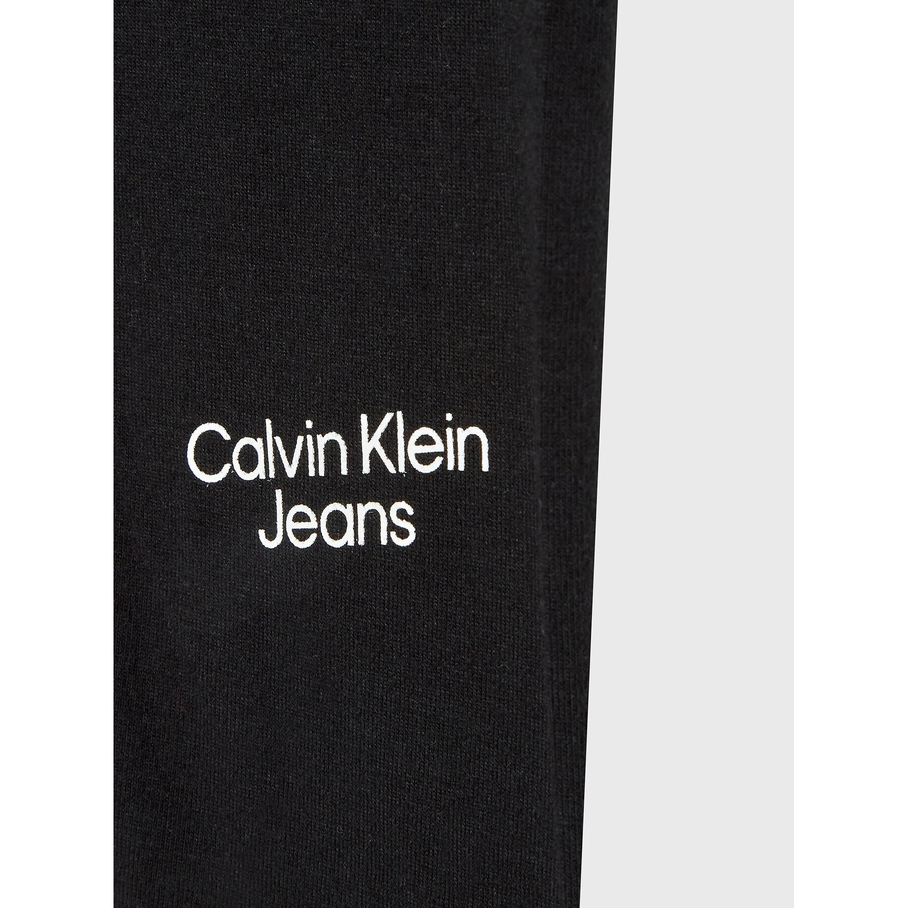 Calvin Klein Jeans Legíny Stack Logo IN0IN00008 Černá Slim Fit - Pepit.cz