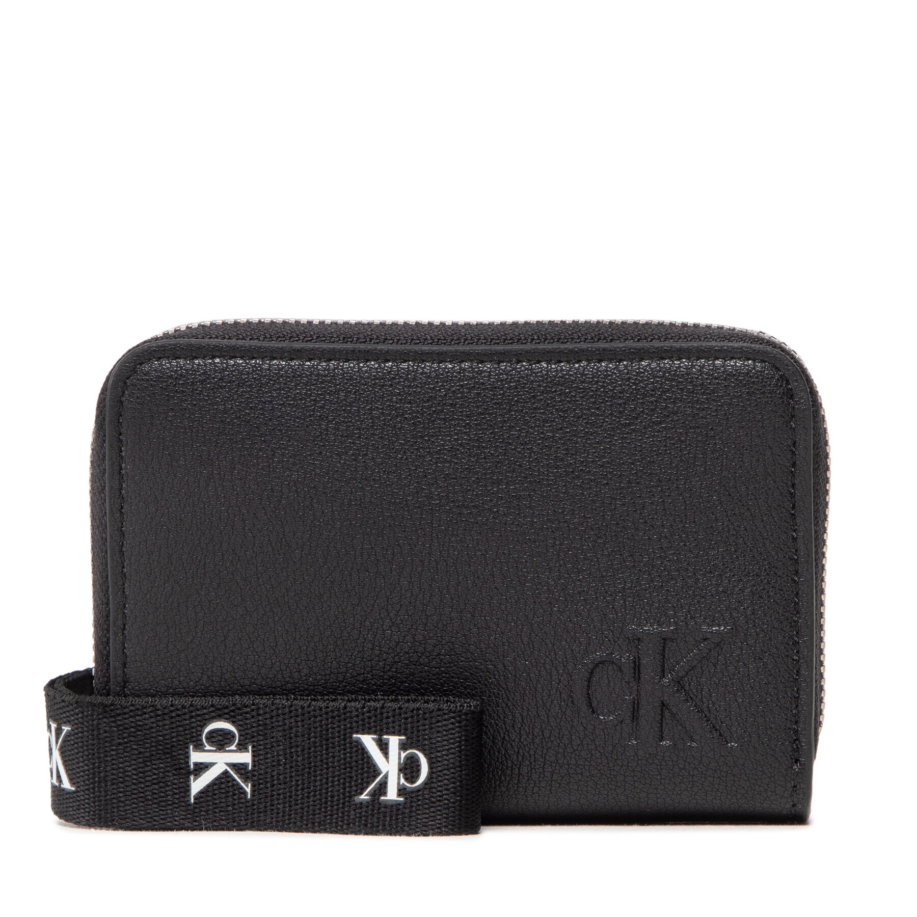 Calvin Klein Jeans Malá dámská peněženka Ultralight Med Za W/Wristlet K60K609827 Černá - Pepit.cz