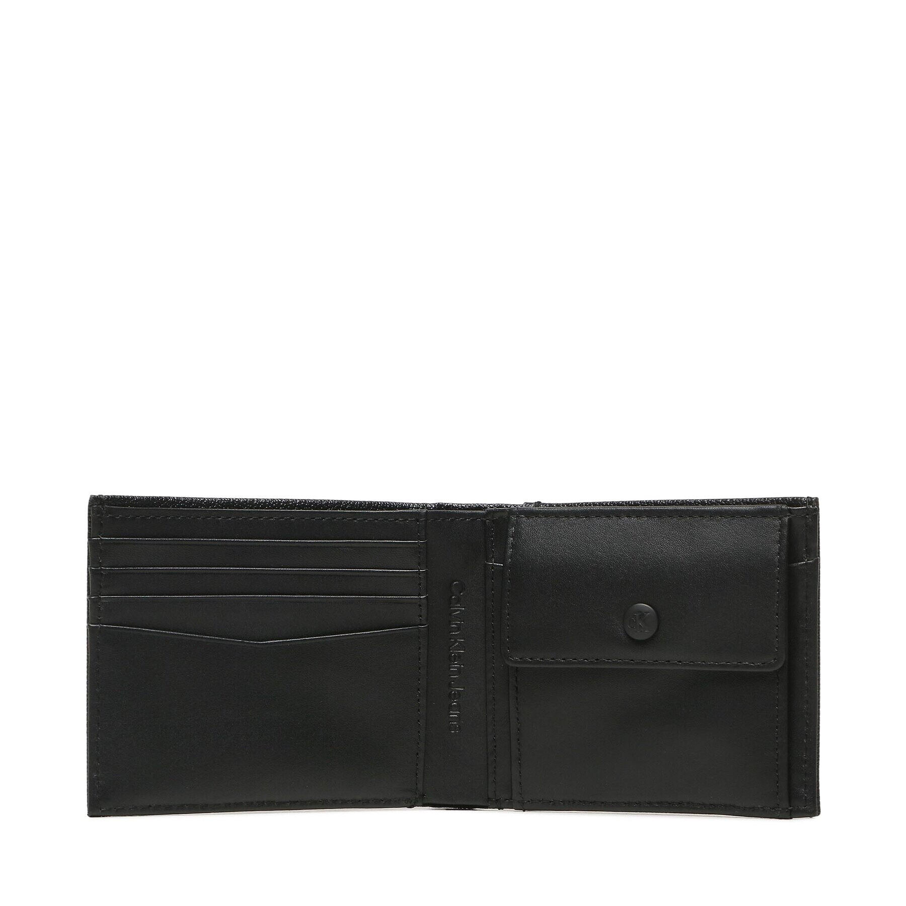 Calvin Klein Jeans Malá pánská peněženka Inst Plaque Bifold W/Coin K50K510710 Černá - Pepit.cz