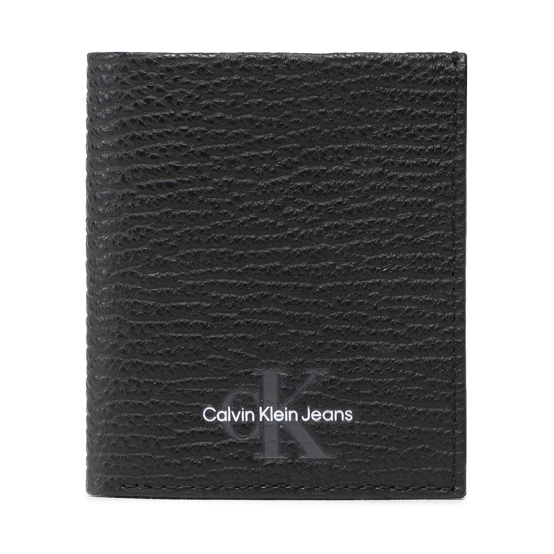 Calvin Klein Jeans Malá pánská peněženka Mono Textured Small N/S Trifold K50K509499 Černá - Pepit.cz