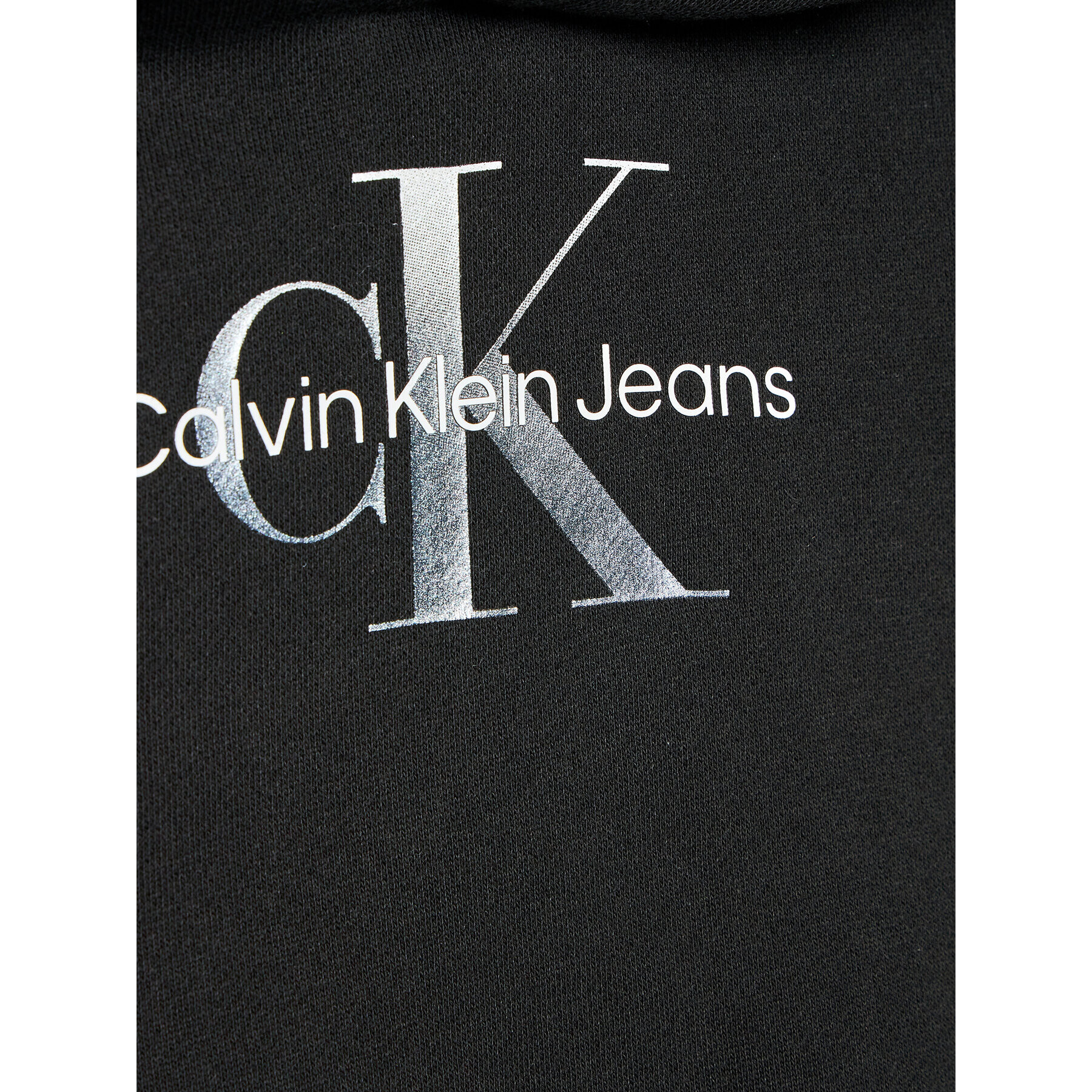 Calvin Klein Jeans Mikina Gradient Monogram IG0IG01766 Černá Loose Fit - Pepit.cz