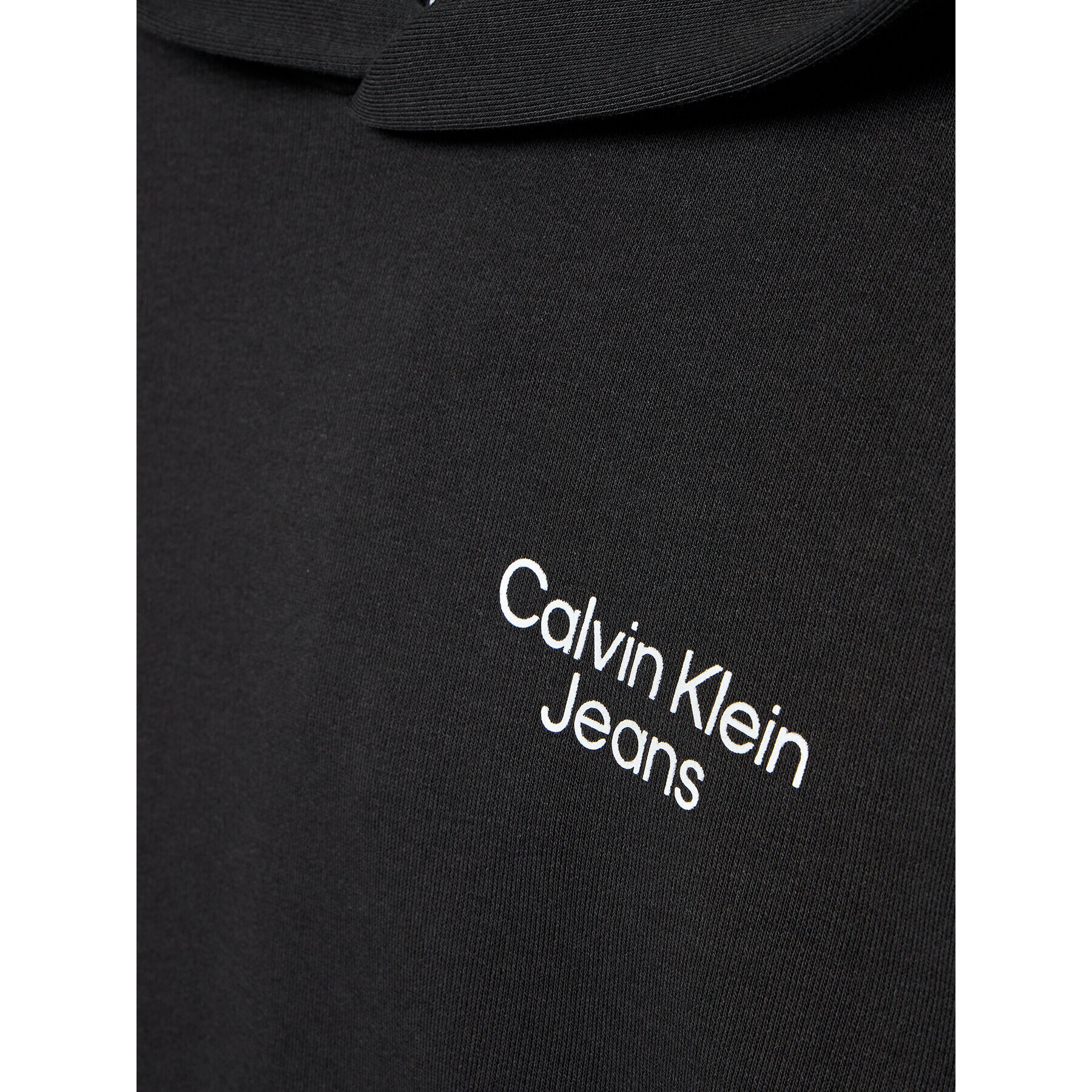 Calvin Klein Jeans Mikina IB0IB01293 Černá Regular Fit - Pepit.cz