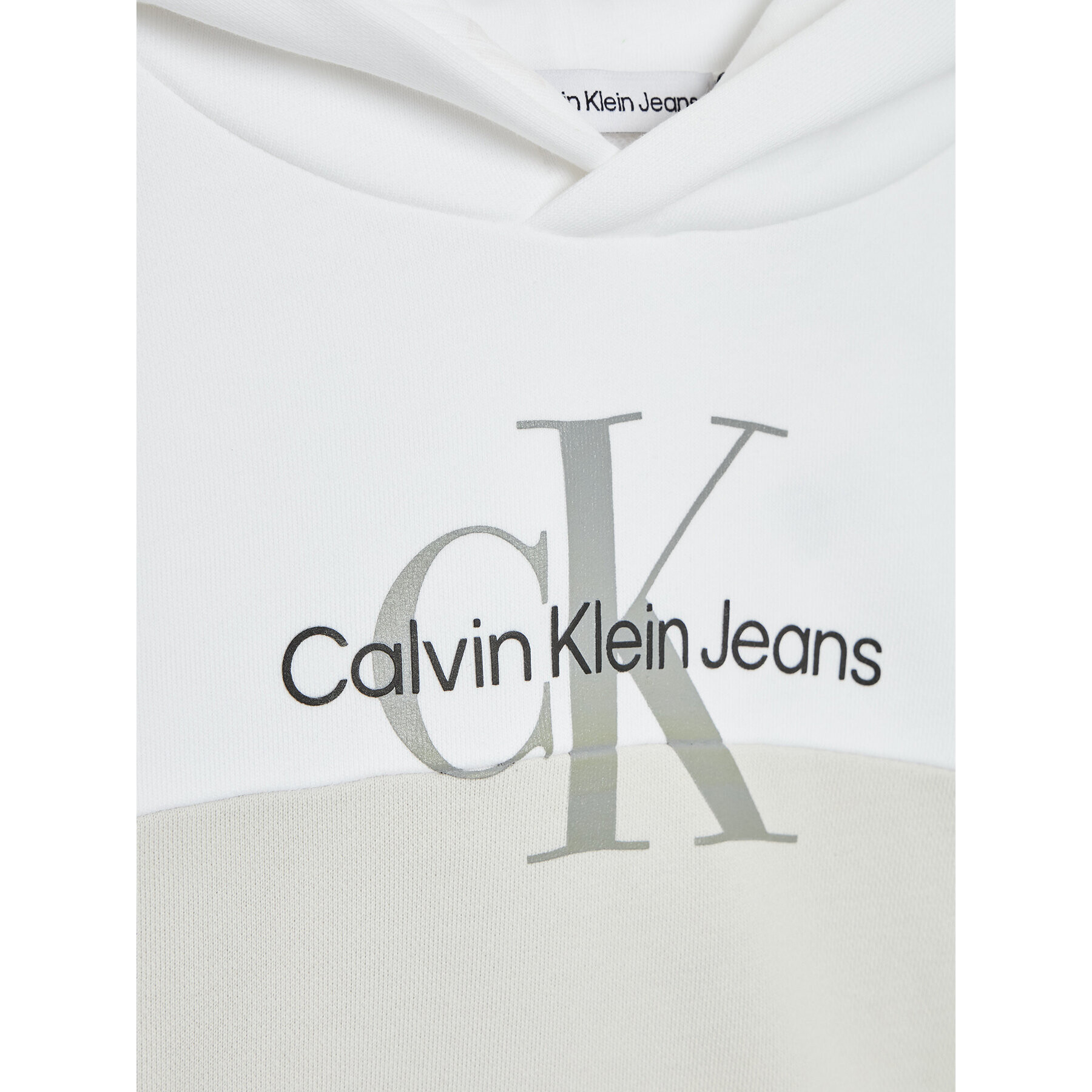 Calvin Klein Jeans Mikina IB0IB01436 Šedá Loose Fit - Pepit.cz