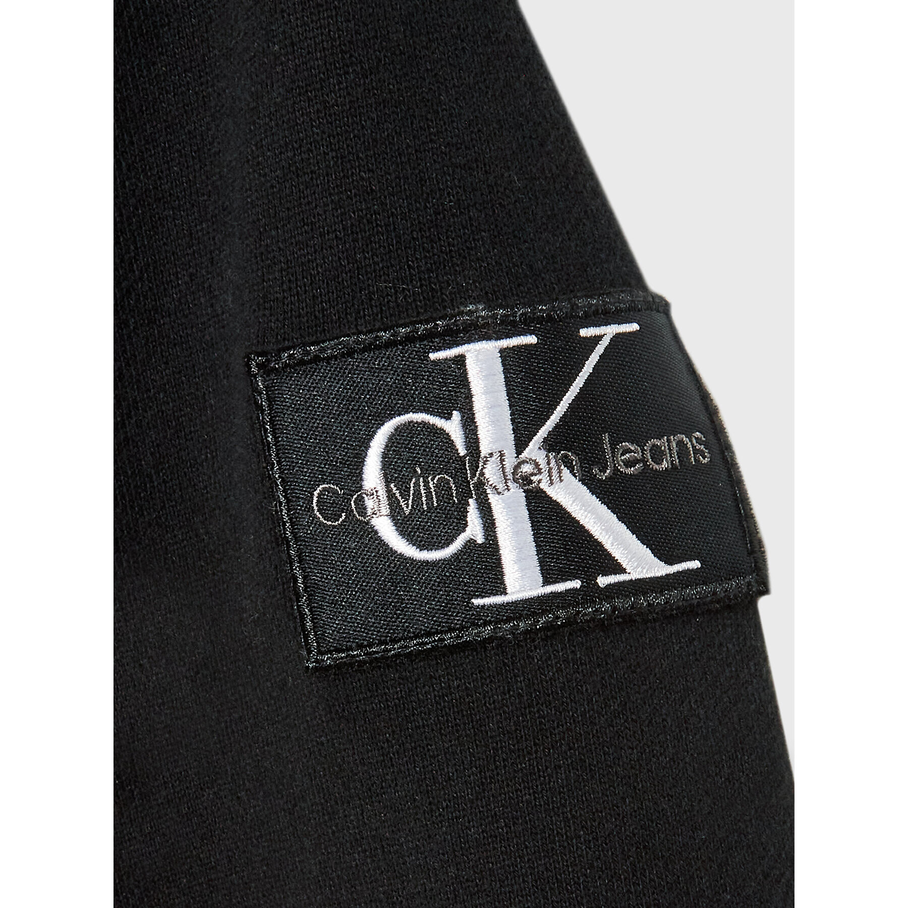 Calvin Klein Jeans Mikina IB0IB01445 Černá Regular Fit - Pepit.cz