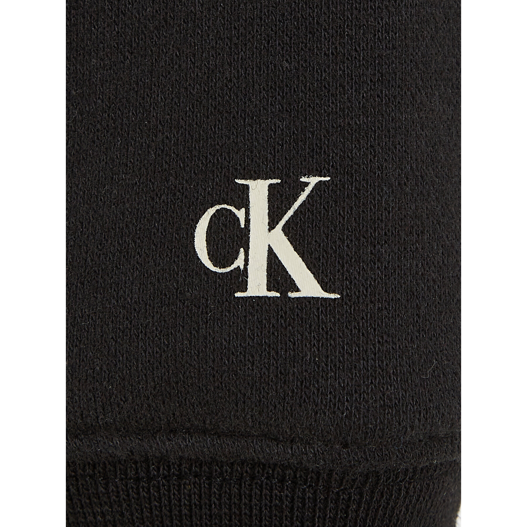 Calvin Klein Jeans Mikina IB0IB01864 Černá Regular Fit - Pepit.cz