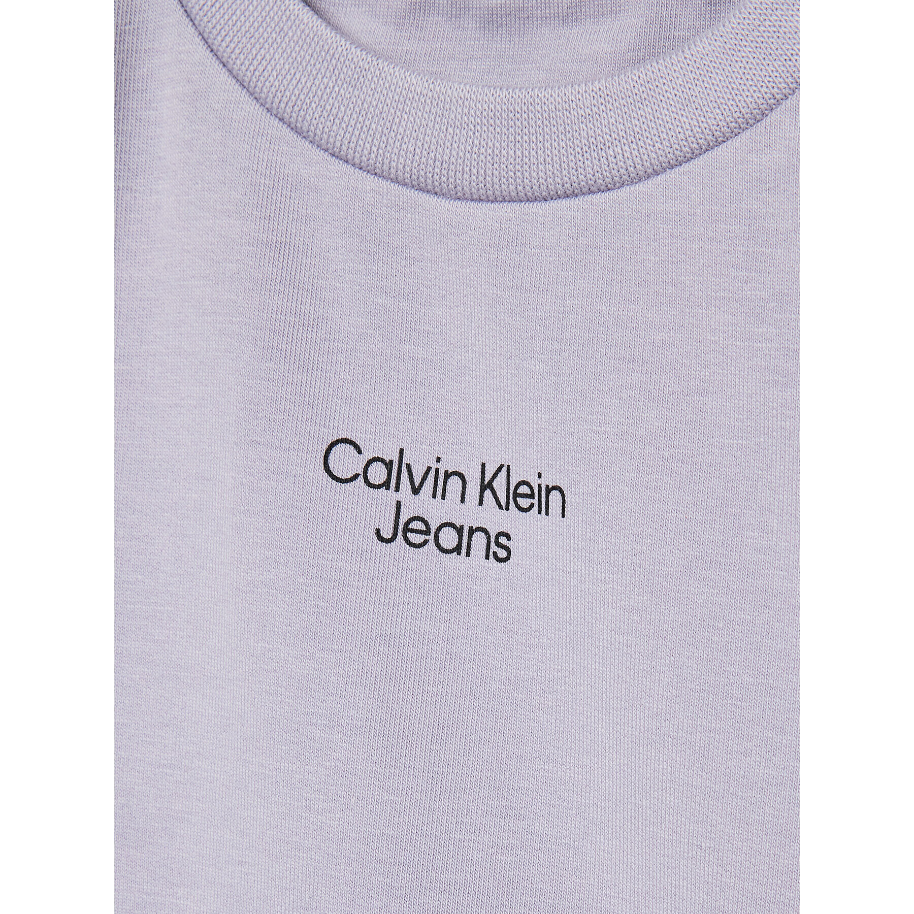 Calvin Klein Jeans Mikina IN0IN00006 Fialová Regular Fit - Pepit.cz