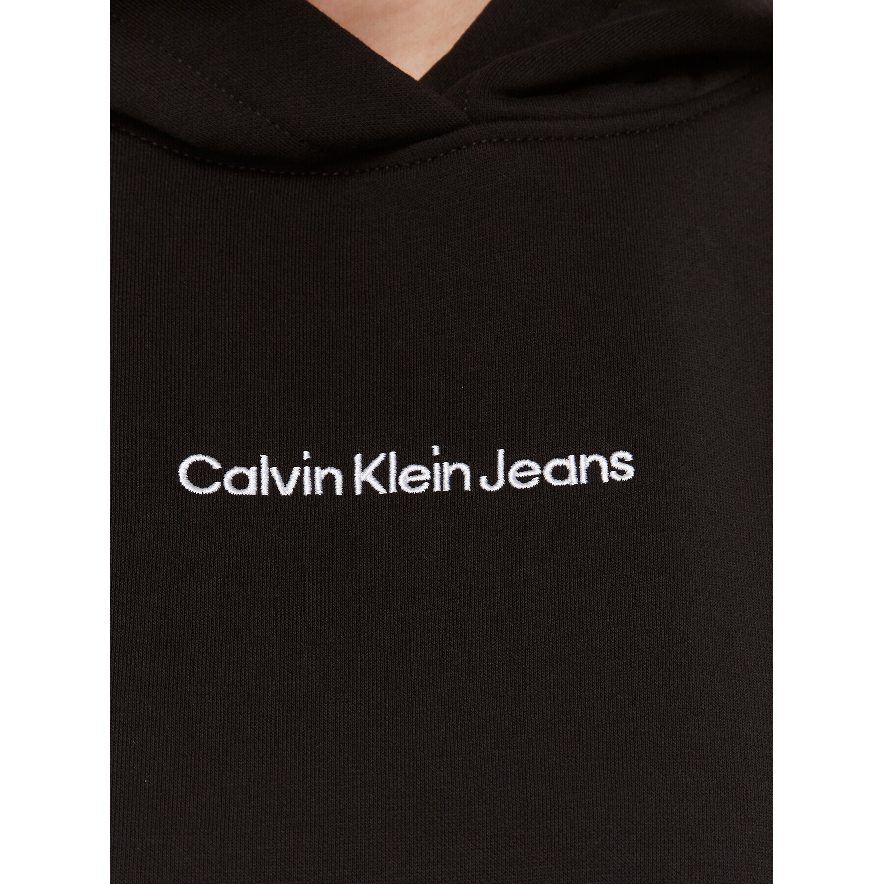 Calvin Klein Jeans Mikina Institutional J20J221066 Černá Regular Fit - Pepit.cz