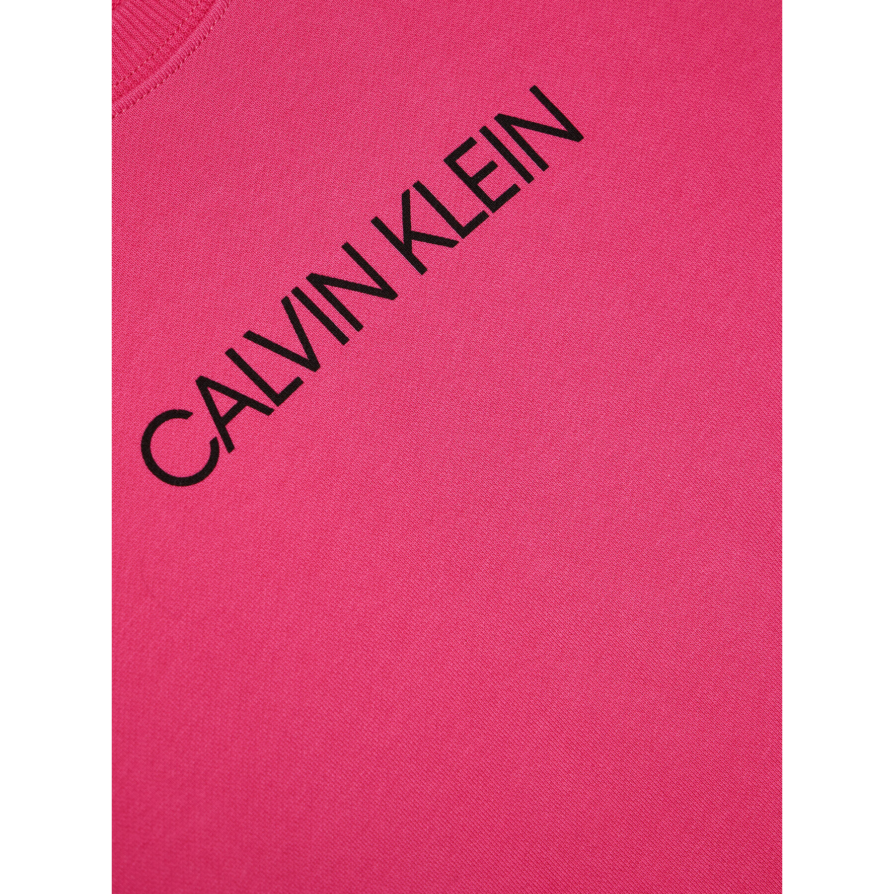 Calvin Klein Jeans Mikina Institutional Logo IU0IU00162 Růžová Regular Fit - Pepit.cz