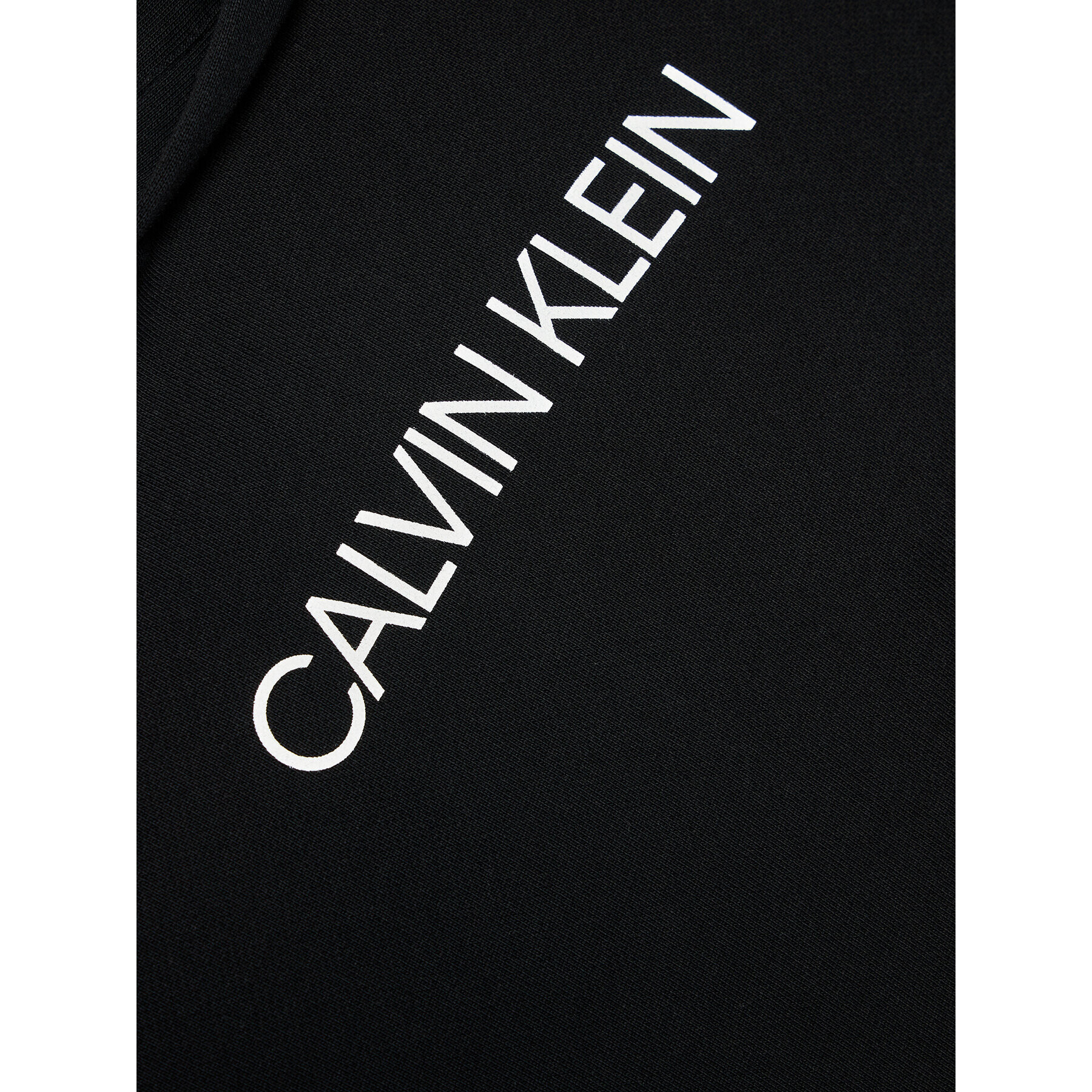 Calvin Klein Jeans Mikina Institutional Logo IU0IU00163 Černá Regular Fit - Pepit.cz