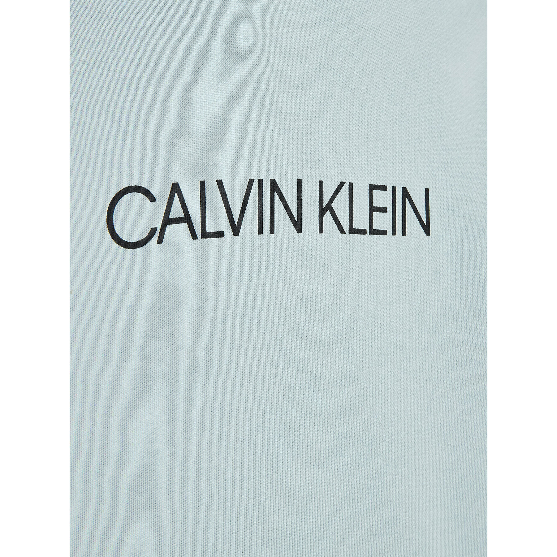 Calvin Klein Jeans Mikina Institutional Logo IU0IU00163 Modrá Regular Fit - Pepit.cz