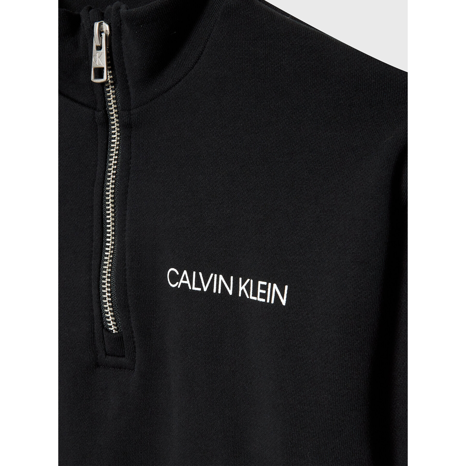 Calvin Klein Jeans Mikina IU0IU00294 Černá Relaxed Fit - Pepit.cz