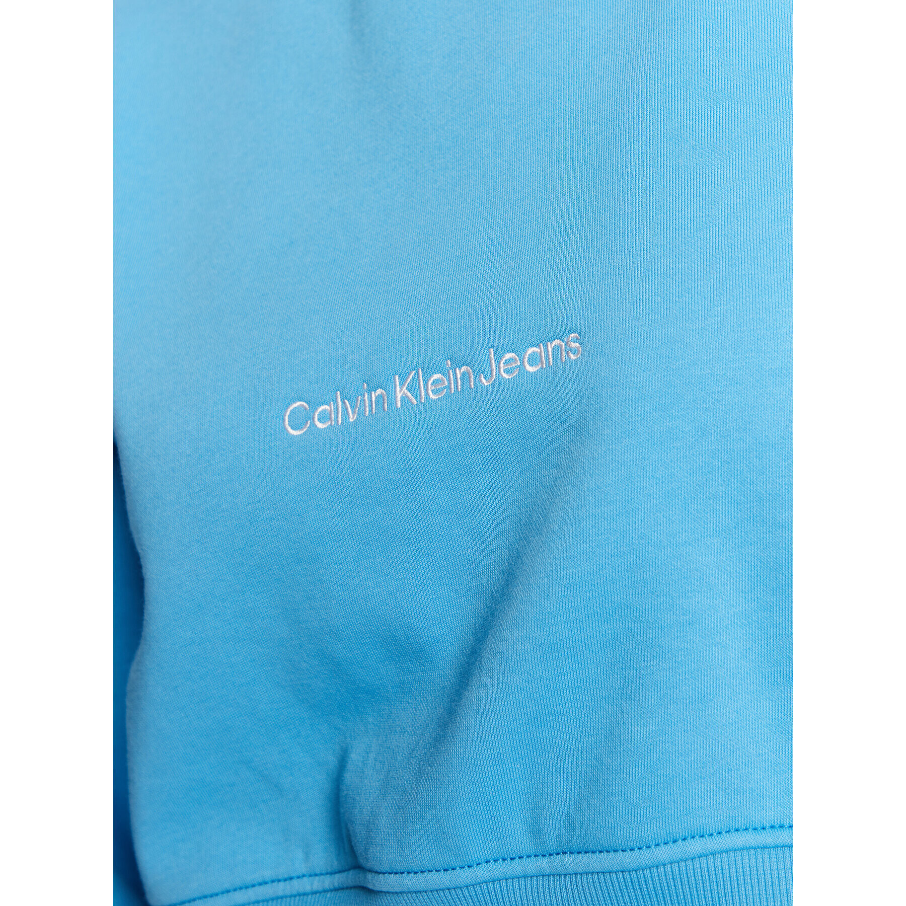 Calvin Klein Jeans Mikina J20J220689 Modrá Regular Fit - Pepit.cz