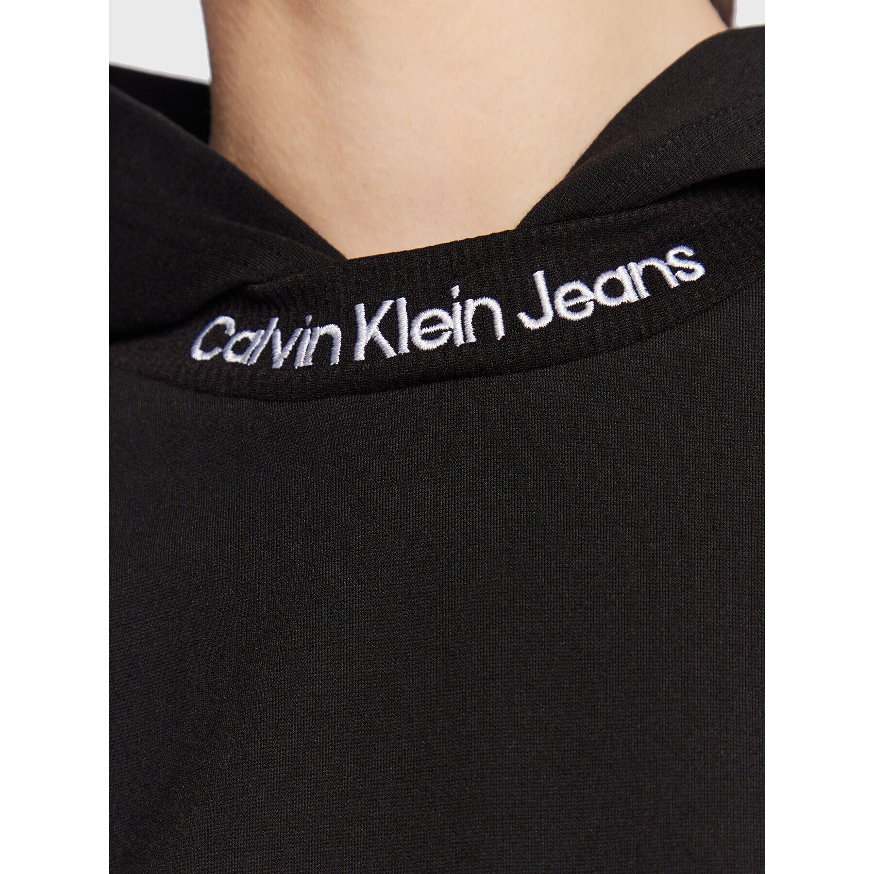 Calvin Klein Jeans Mikina J20J220787 Černá Regular Fit - Pepit.cz