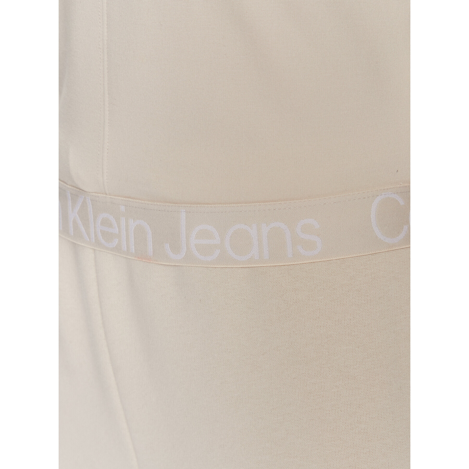 Calvin Klein Jeans Mikina J20J221413 Écru Regular Fit - Pepit.cz