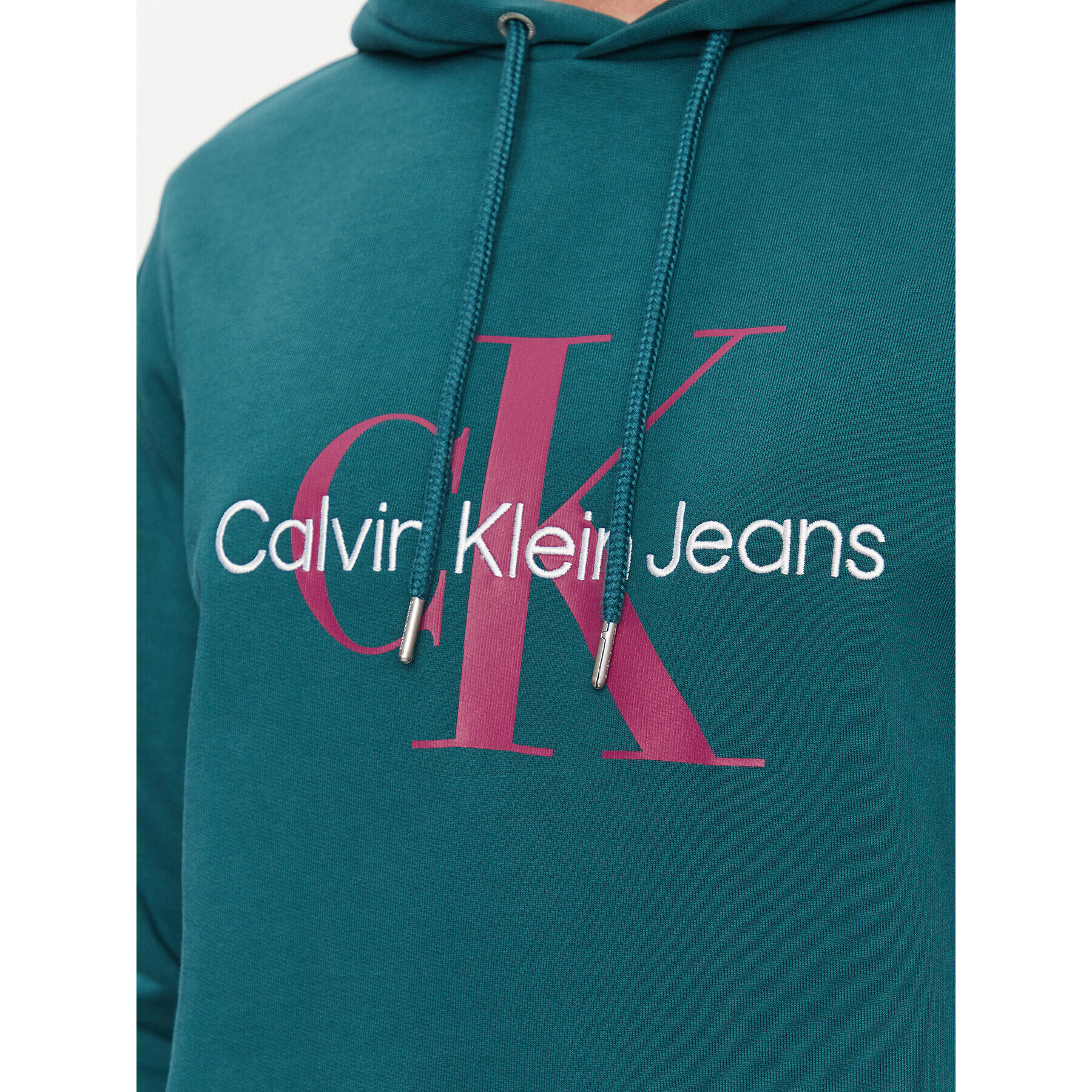 Calvin Klein Jeans Mikina J30J320805 Modrá Regular Fit - Pepit.cz