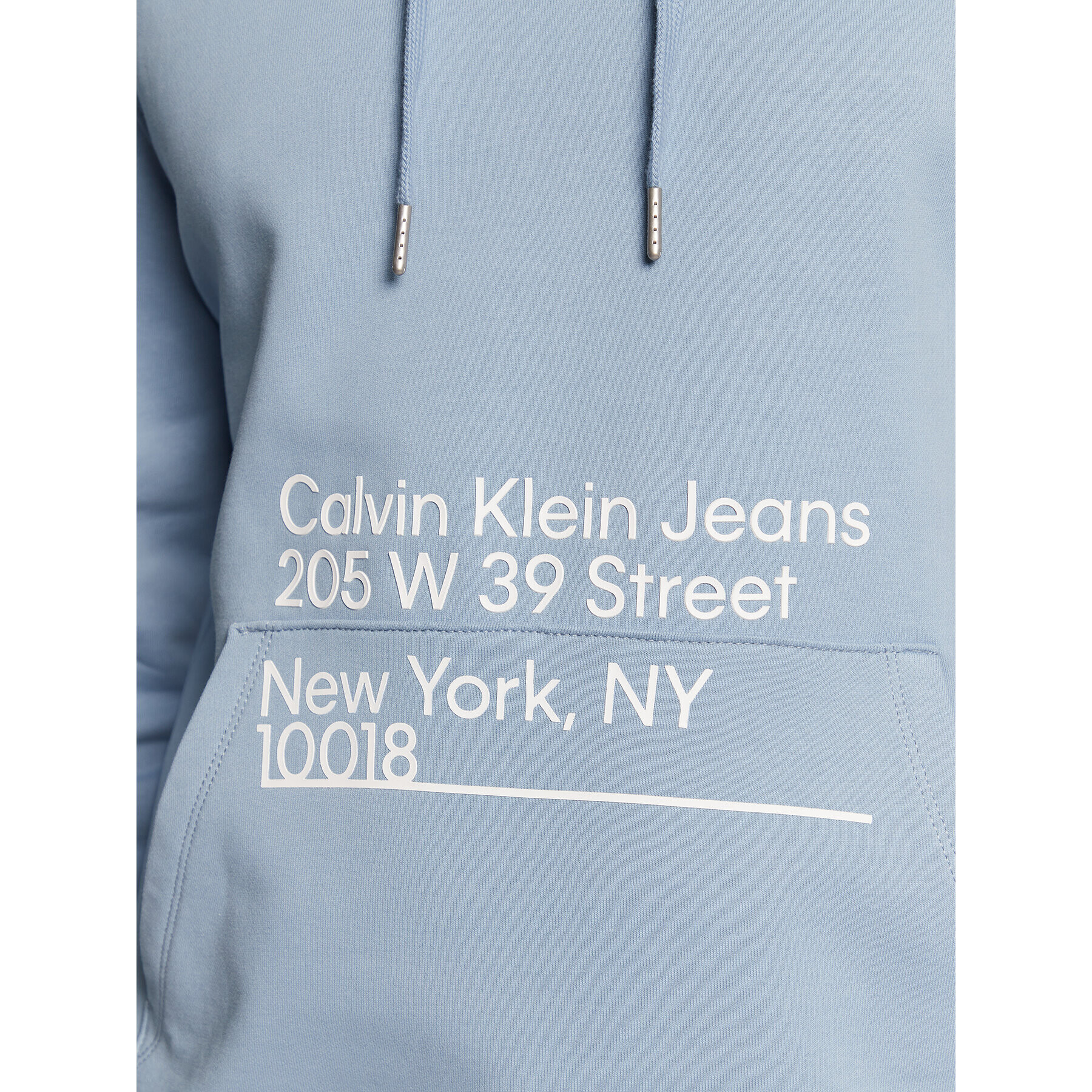 Calvin Klein Jeans Mikina J30J322519 Modrá Regular Fit - Pepit.cz