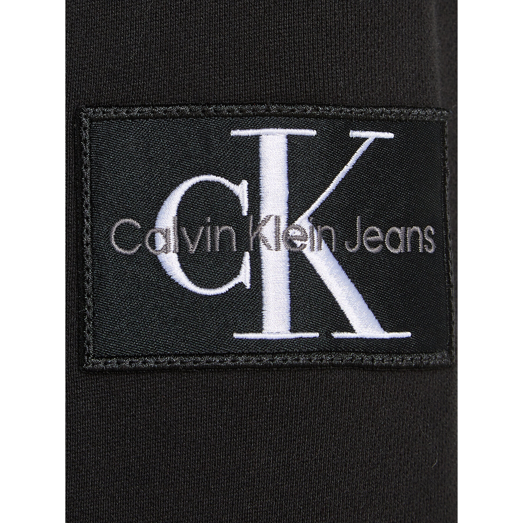 Calvin Klein Jeans Mikina J30J323426 Černá Regular Fit - Pepit.cz