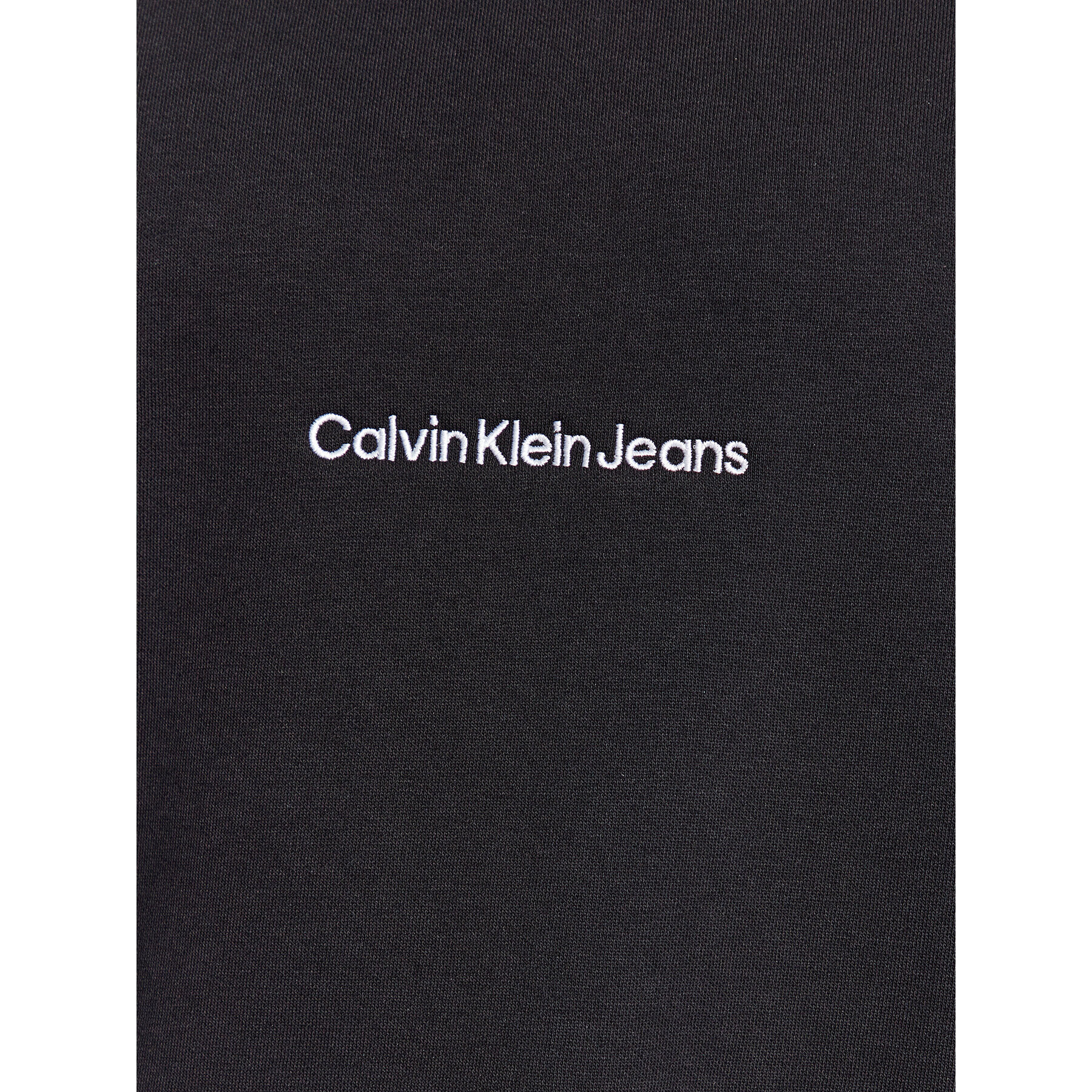 Calvin Klein Jeans Mikina J30J324116 Černá Relaxed Fit - Pepit.cz