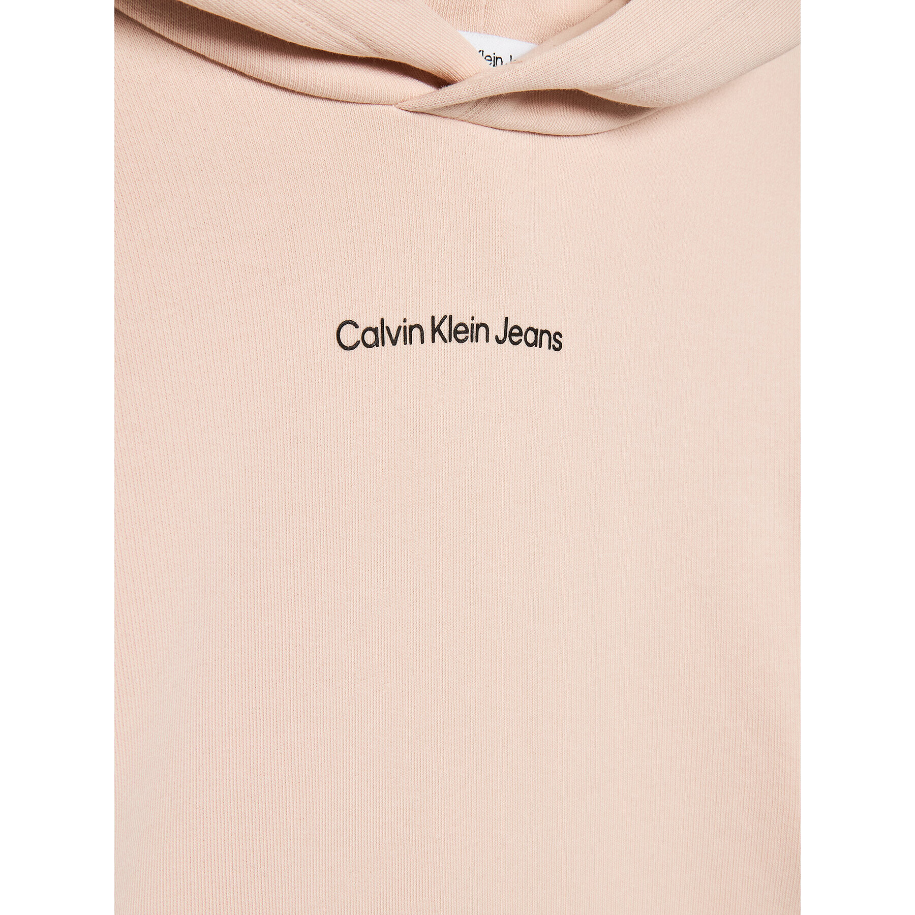 Calvin Klein Jeans Mikina Logo IG0IG01517 Růžová Relaxed Fit - Pepit.cz