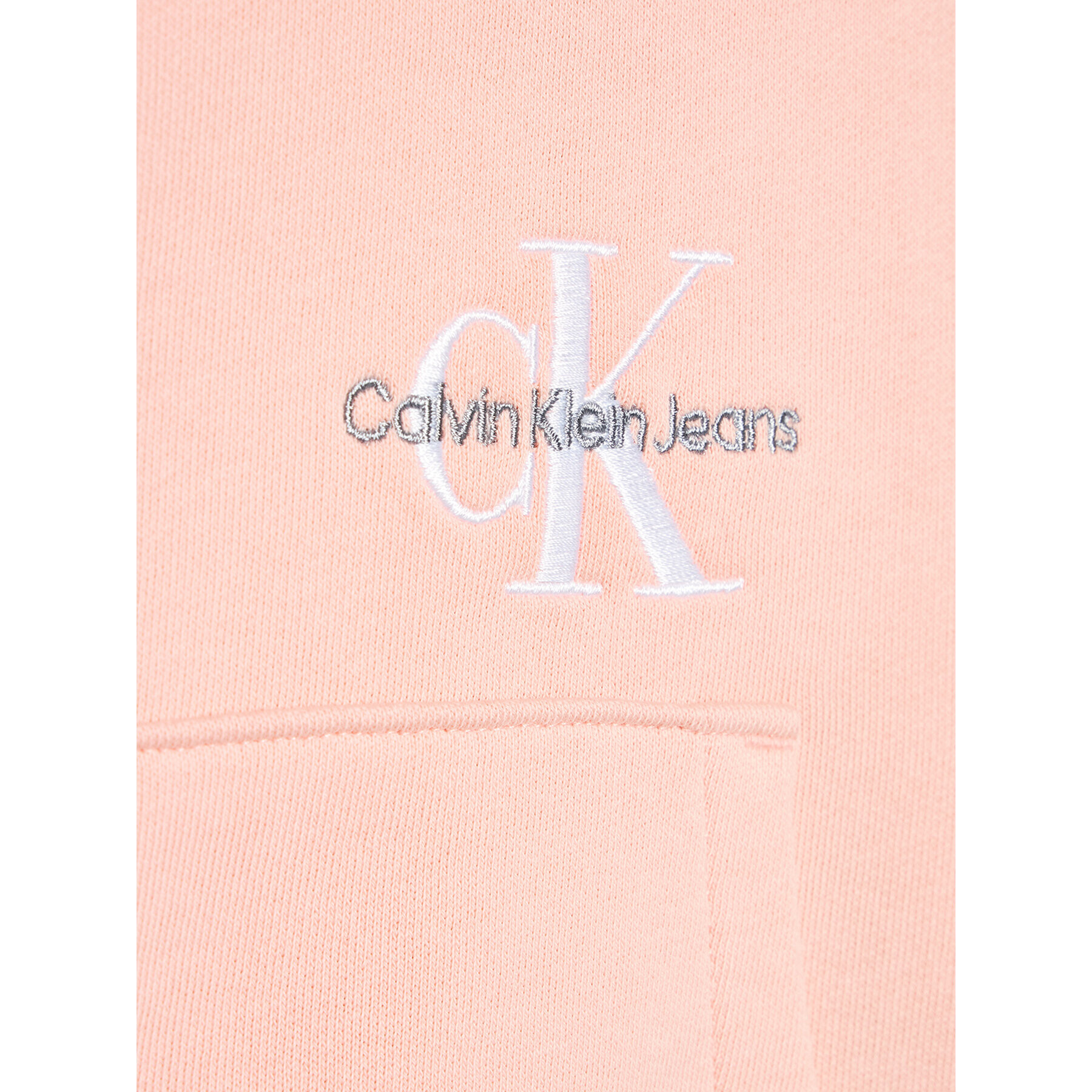 Calvin Klein Jeans Mikina Monogram IG0IG01763 Růžová Regular Fit - Pepit.cz