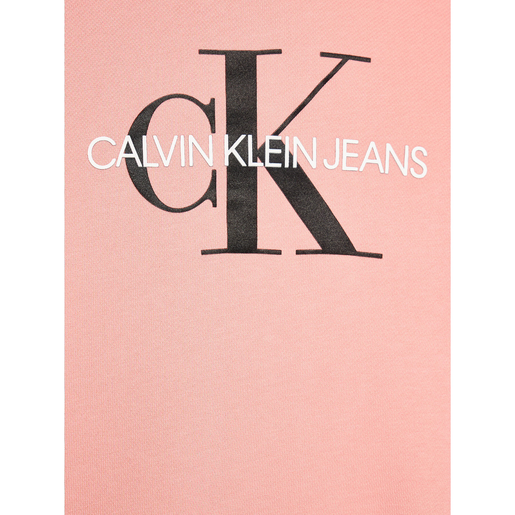 Calvin Klein Jeans Mikina Monogram IU0IU00073 Růžová Regular Fit - Pepit.cz