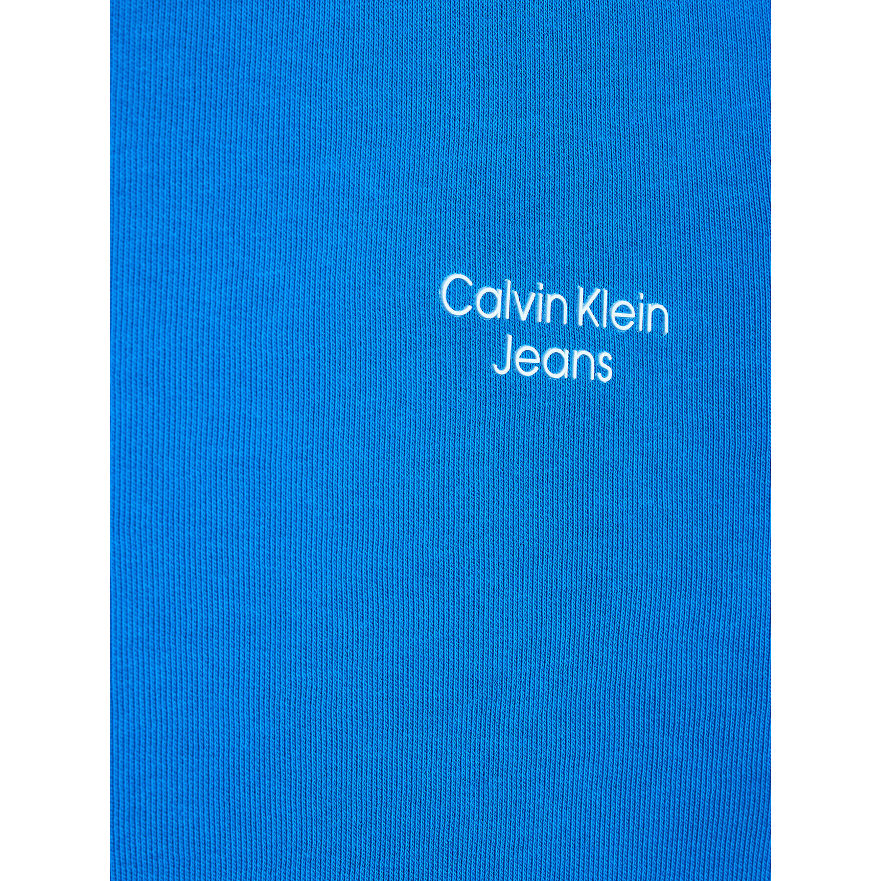 Calvin Klein Jeans Mikina Stack Logo IB0IB01292 Modrá Regular Fit - Pepit.cz