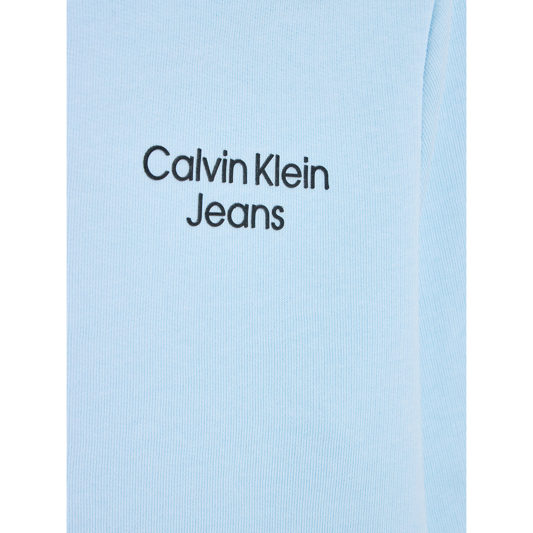 Calvin Klein Jeans Mikina Stack Logo IB0IB01293 Modrá Regular Fit - Pepit.cz