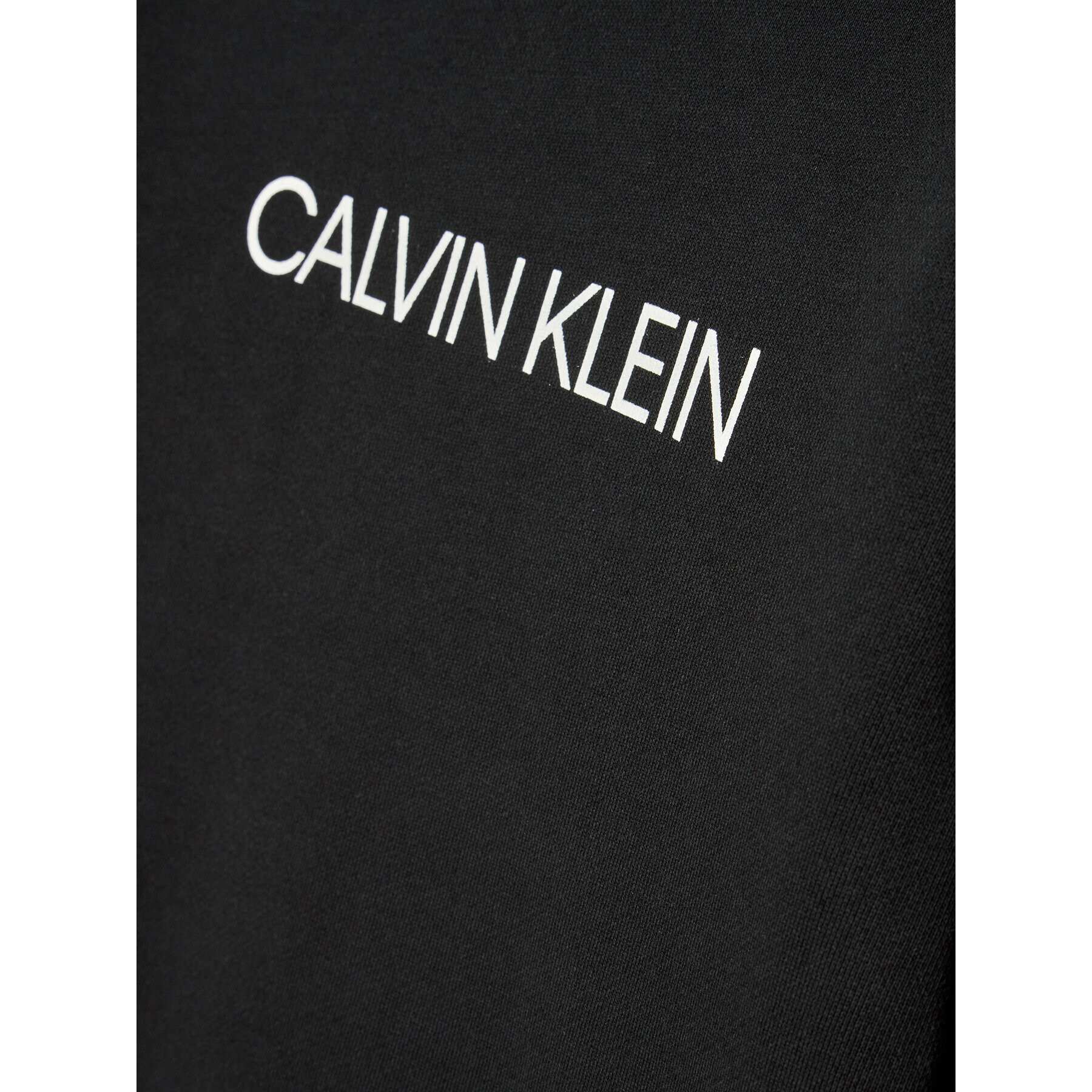 Calvin Klein Jeans Mikina Unisex Institutional Logo IU0IU00162 Černá Regular Fit - Pepit.cz