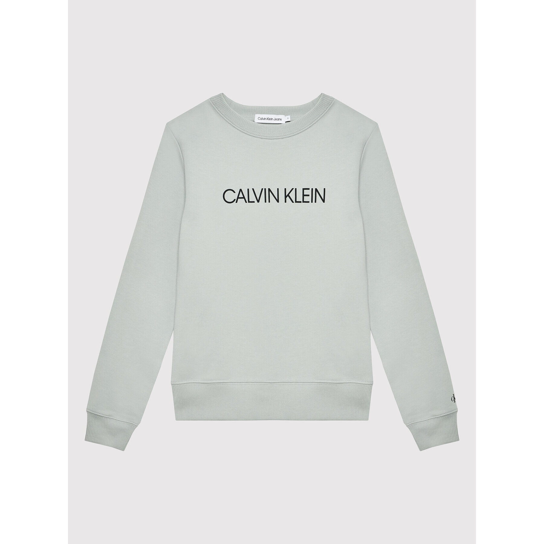 Calvin Klein Jeans Mikina Unisex Institutional Logo IU0IU00162 Šedá Regular Fit - Pepit.cz