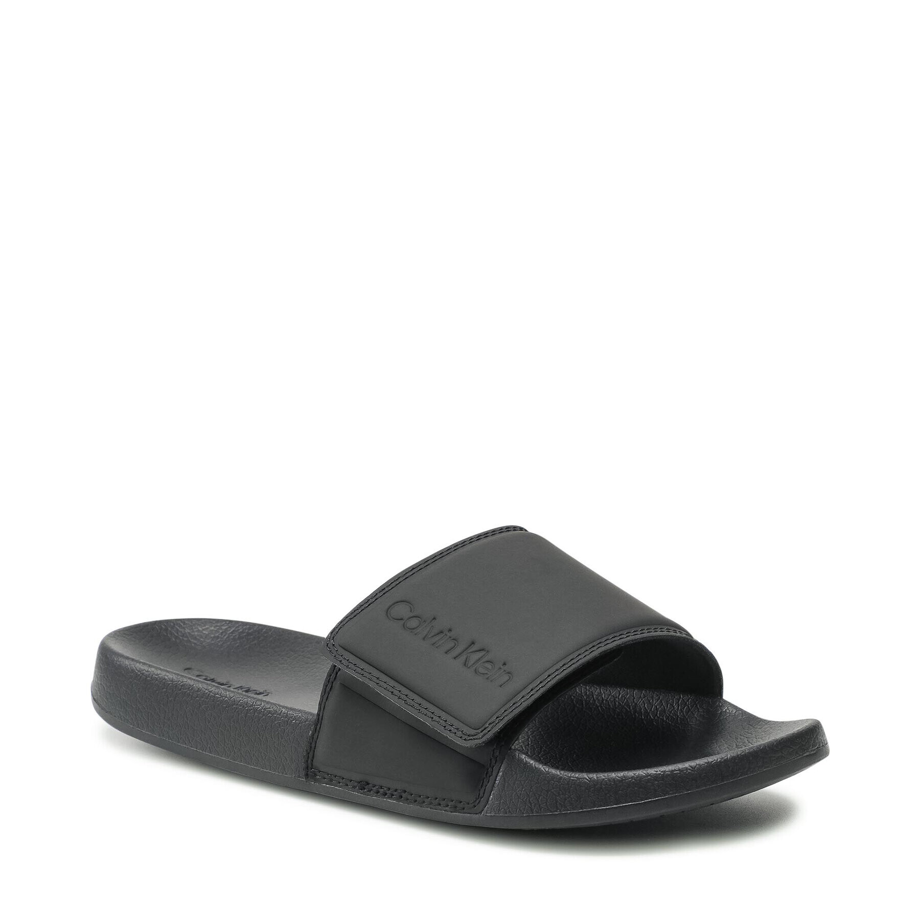 Calvin Klein Jeans Nazouváky Adj Slide Pu HM0HM00273 Černá - Pepit.cz