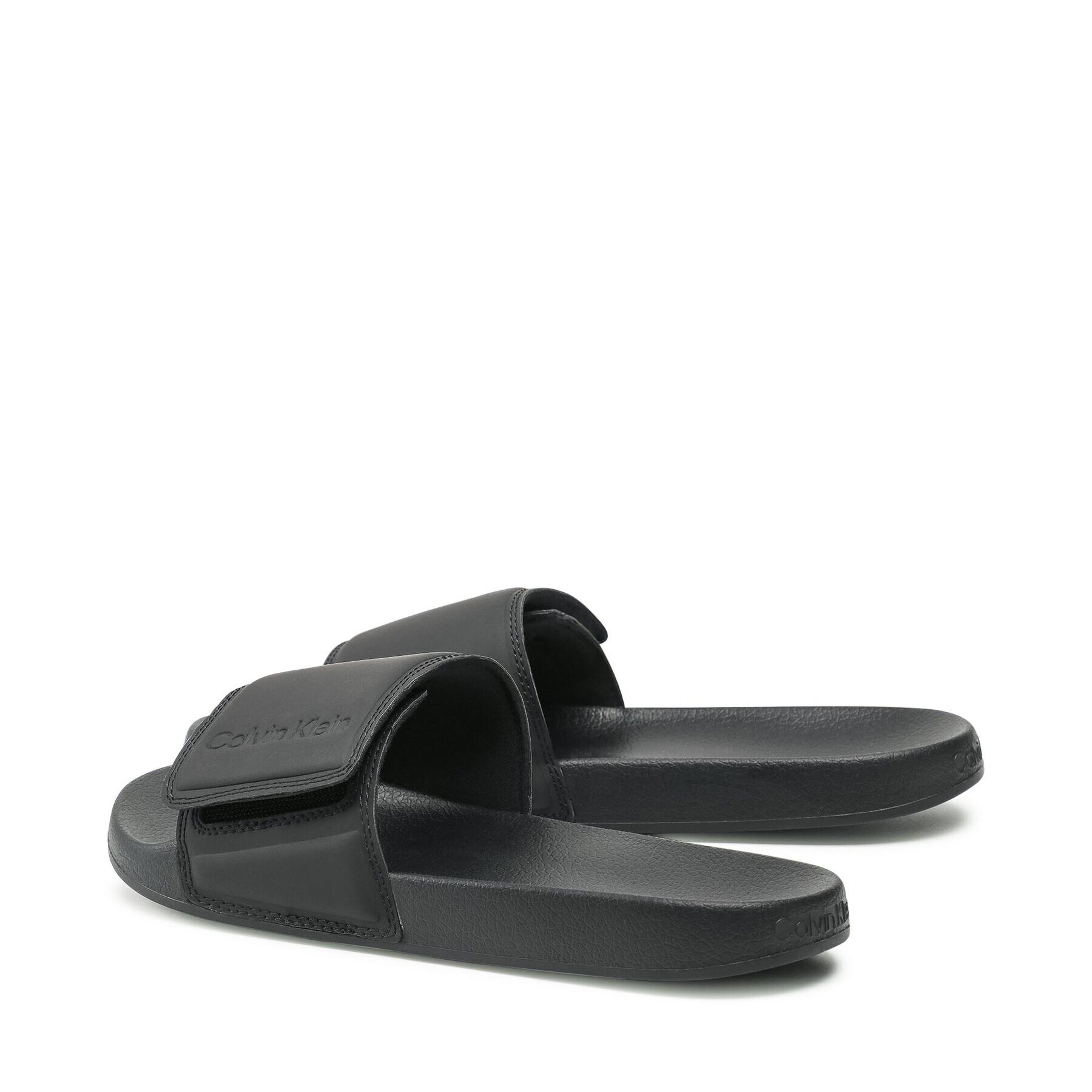 Calvin Klein Jeans Nazouváky Adj Slide Pu HM0HM00273 Černá - Pepit.cz