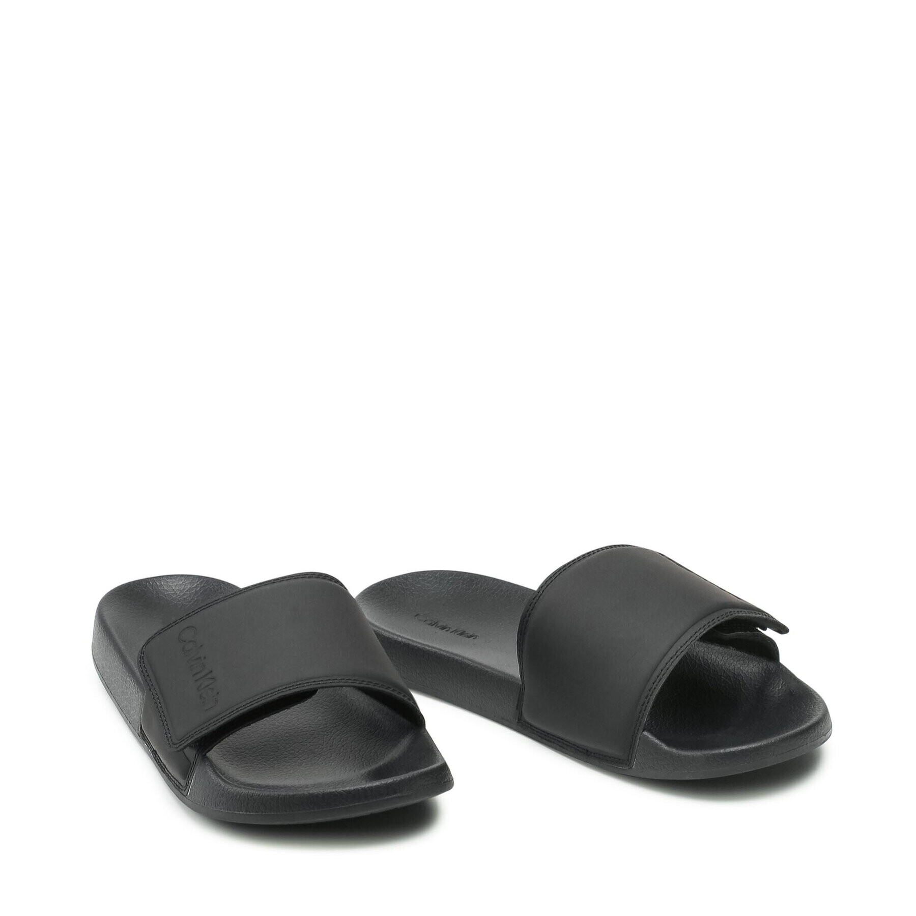 Calvin Klein Jeans Nazouváky Adj Slide Pu HM0HM00273 Černá - Pepit.cz