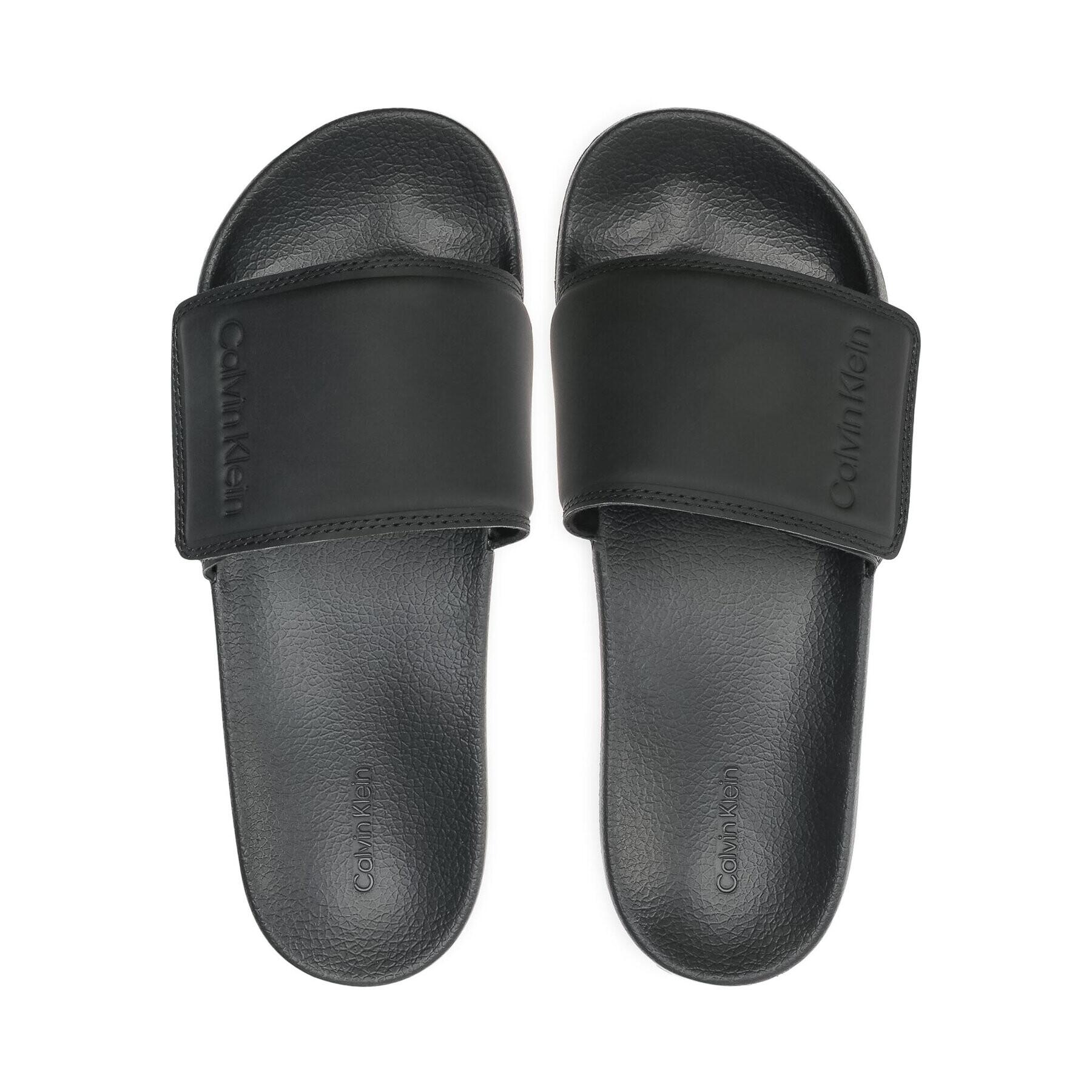 Calvin Klein Jeans Nazouváky Adj Slide Pu HM0HM00273 Černá - Pepit.cz