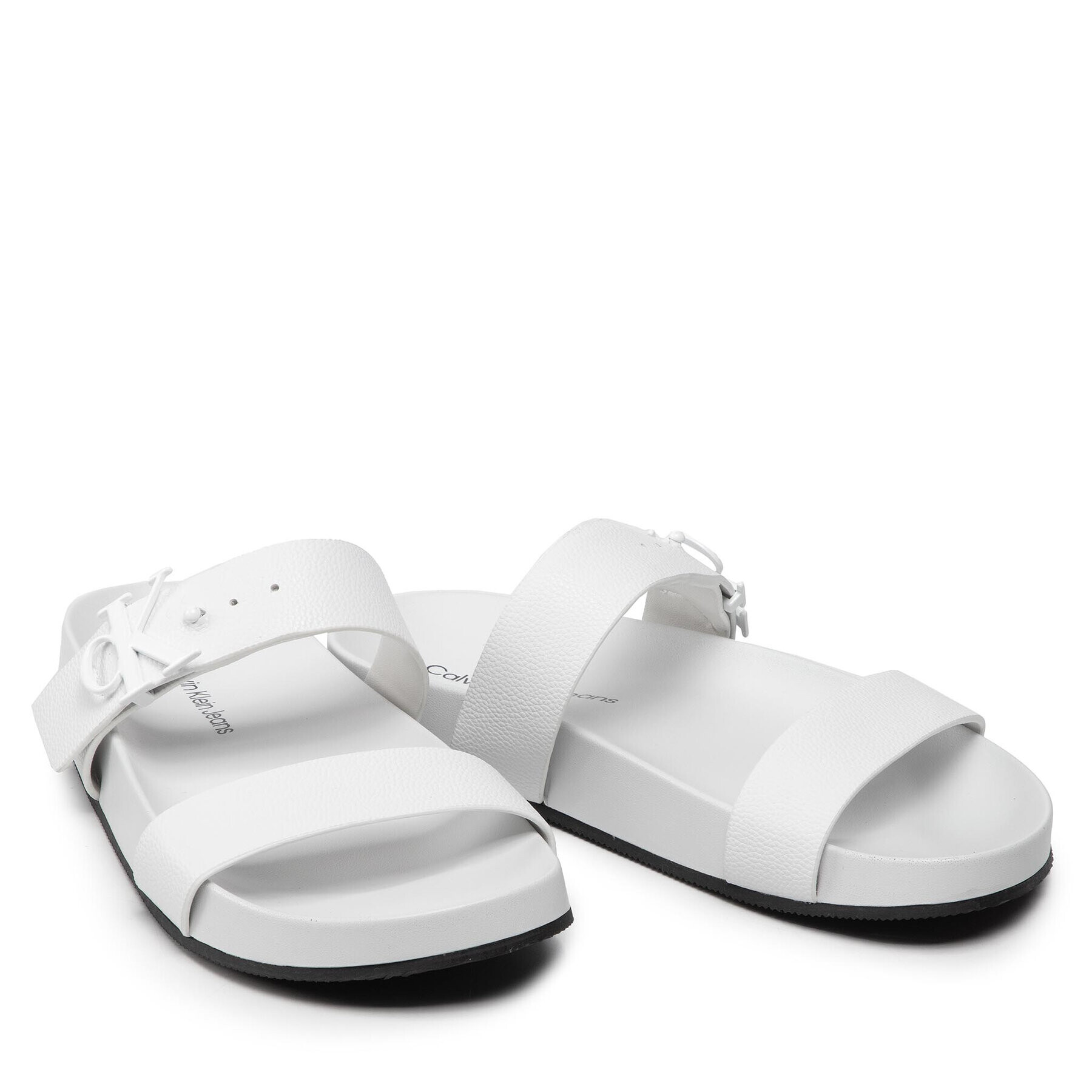 Calvin Klein Jeans Nazouváky Comfort Sandal 2 YW0YW00598 Bílá - Pepit.cz