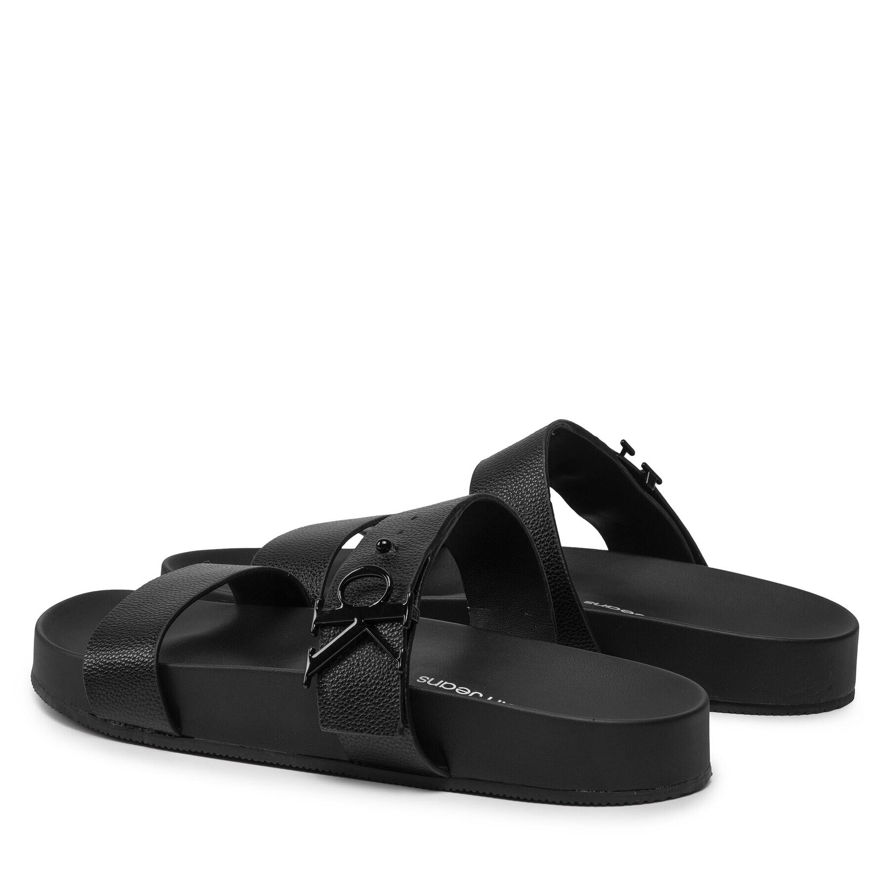 Calvin Klein Jeans Nazouváky Comfort Sandal 2 YW0YW00598 Černá - Pepit.cz