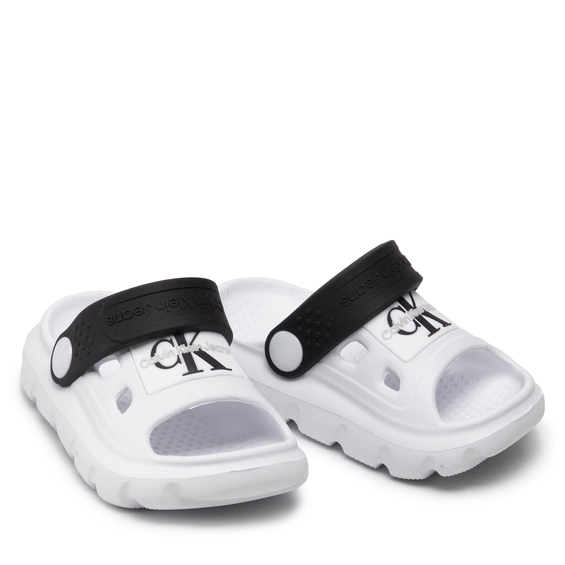 Calvin Klein Jeans Nazouváky Comfy Sandal V1B2-80154-0083 M Bílá - Pepit.cz