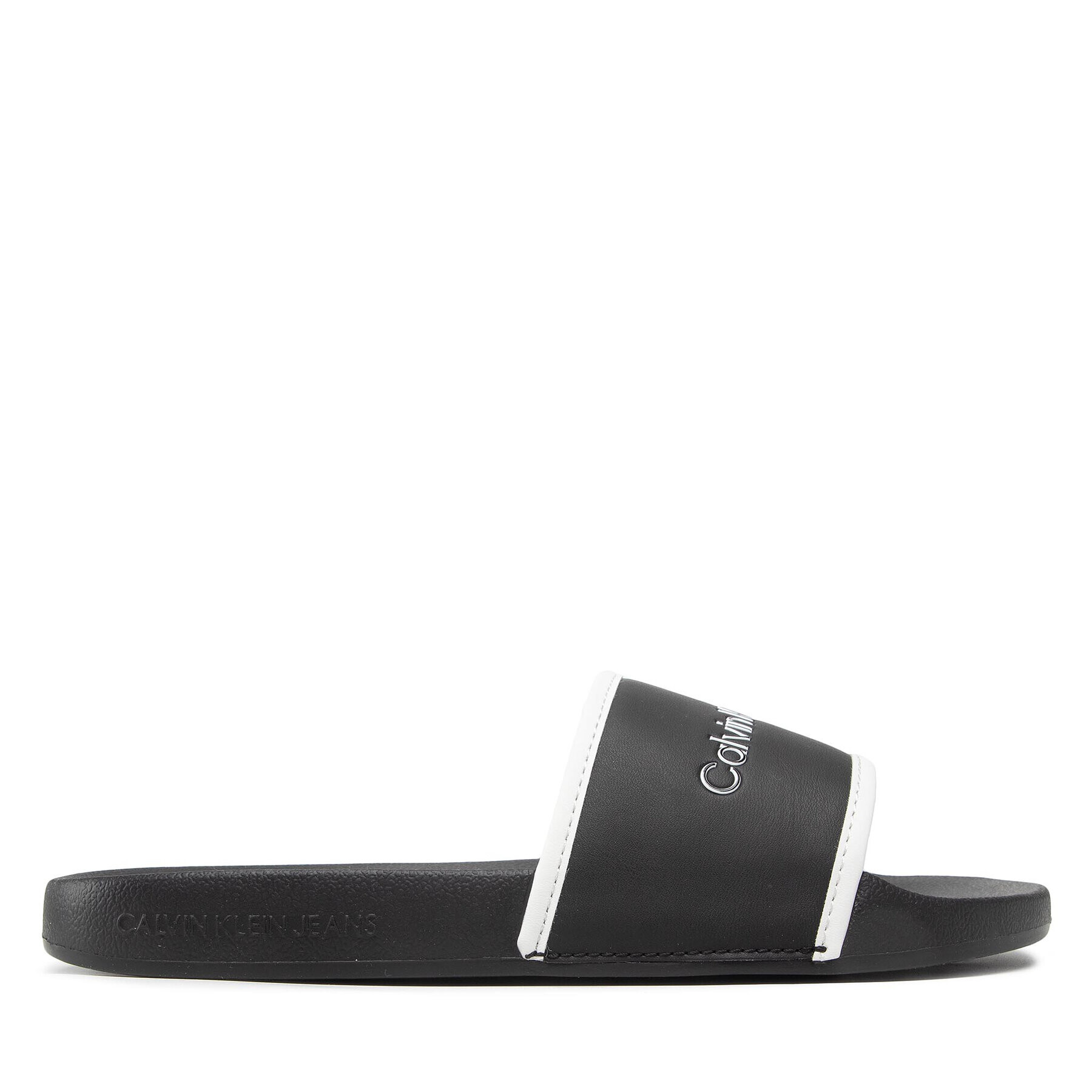 Calvin Klein Jeans Nazouváky Instututional Slide YW0YW00594 Černá - Pepit.cz