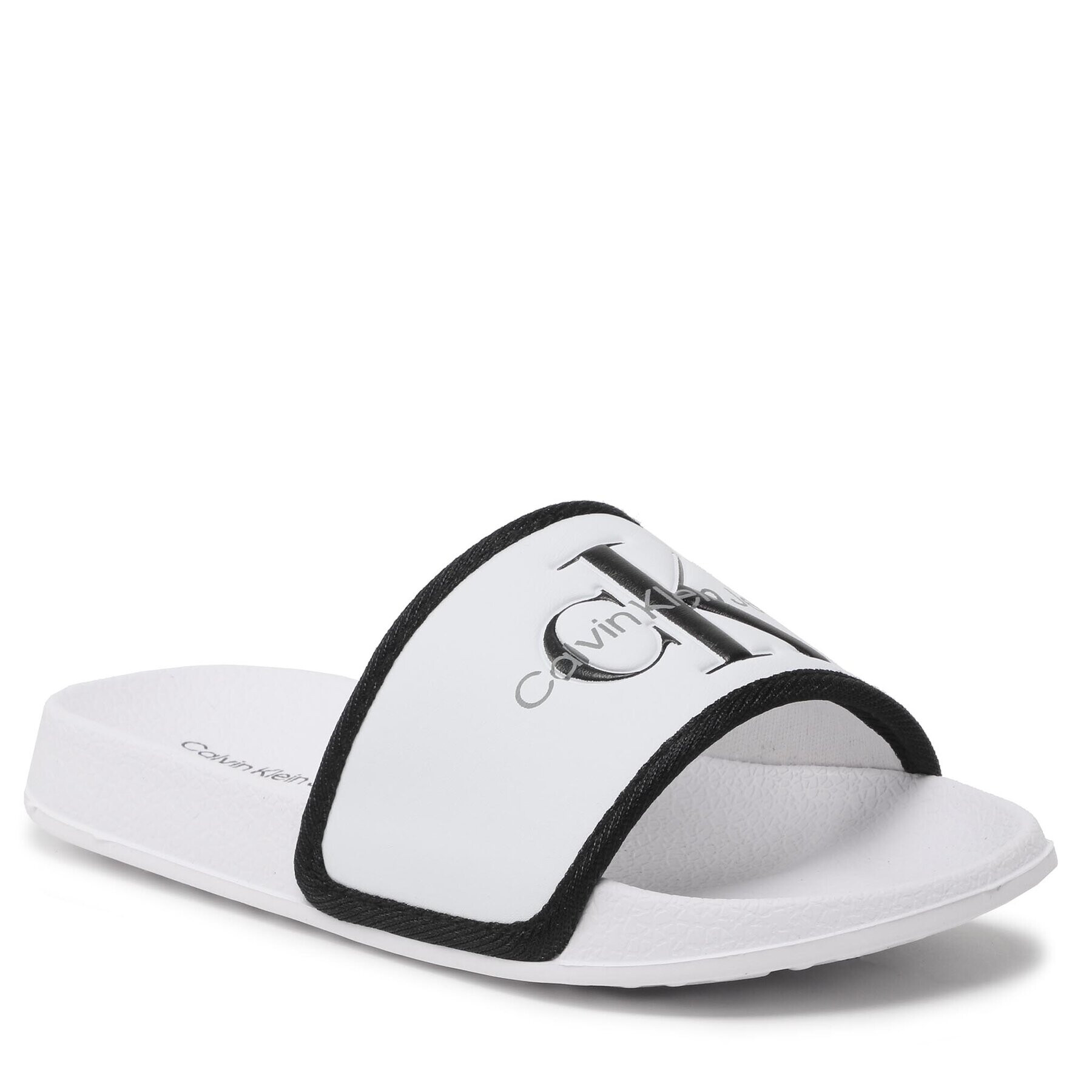 Calvin Klein Jeans Nazouváky Logo Pool Slide V3B0-80630-1172 M Bílá - Pepit.cz